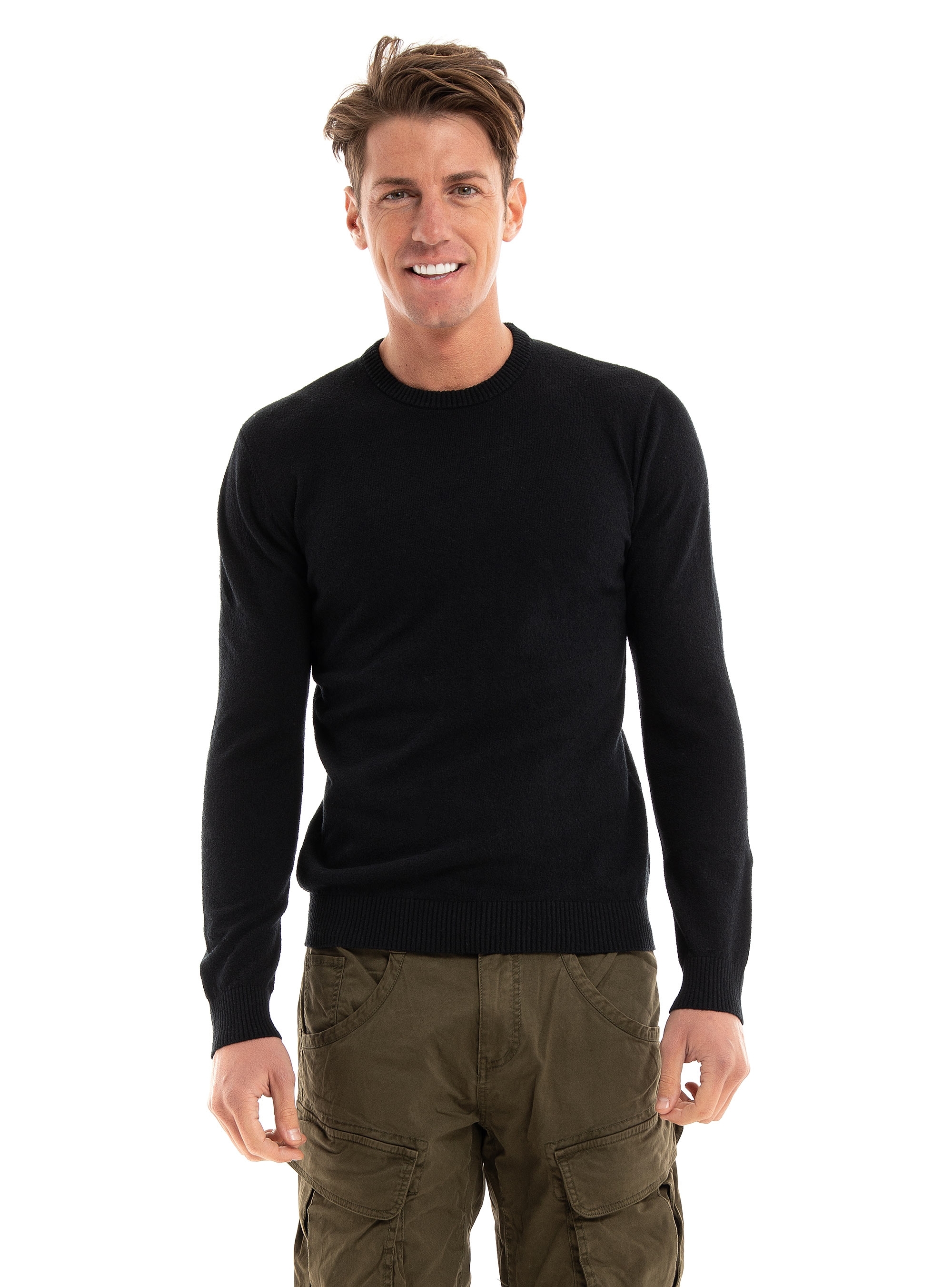 Gabba Gormely Crew Neck Knit - Black