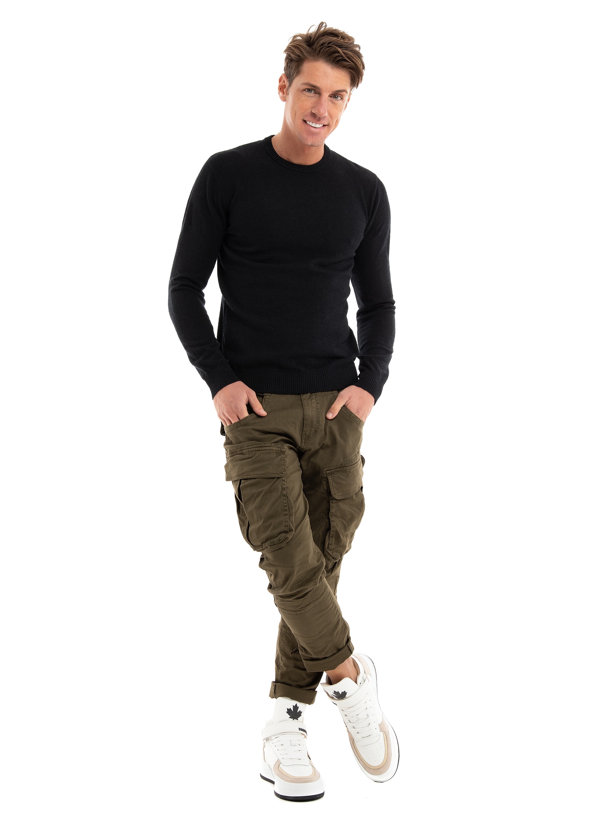 Gabba Gormely Crew Neck Knit - Black