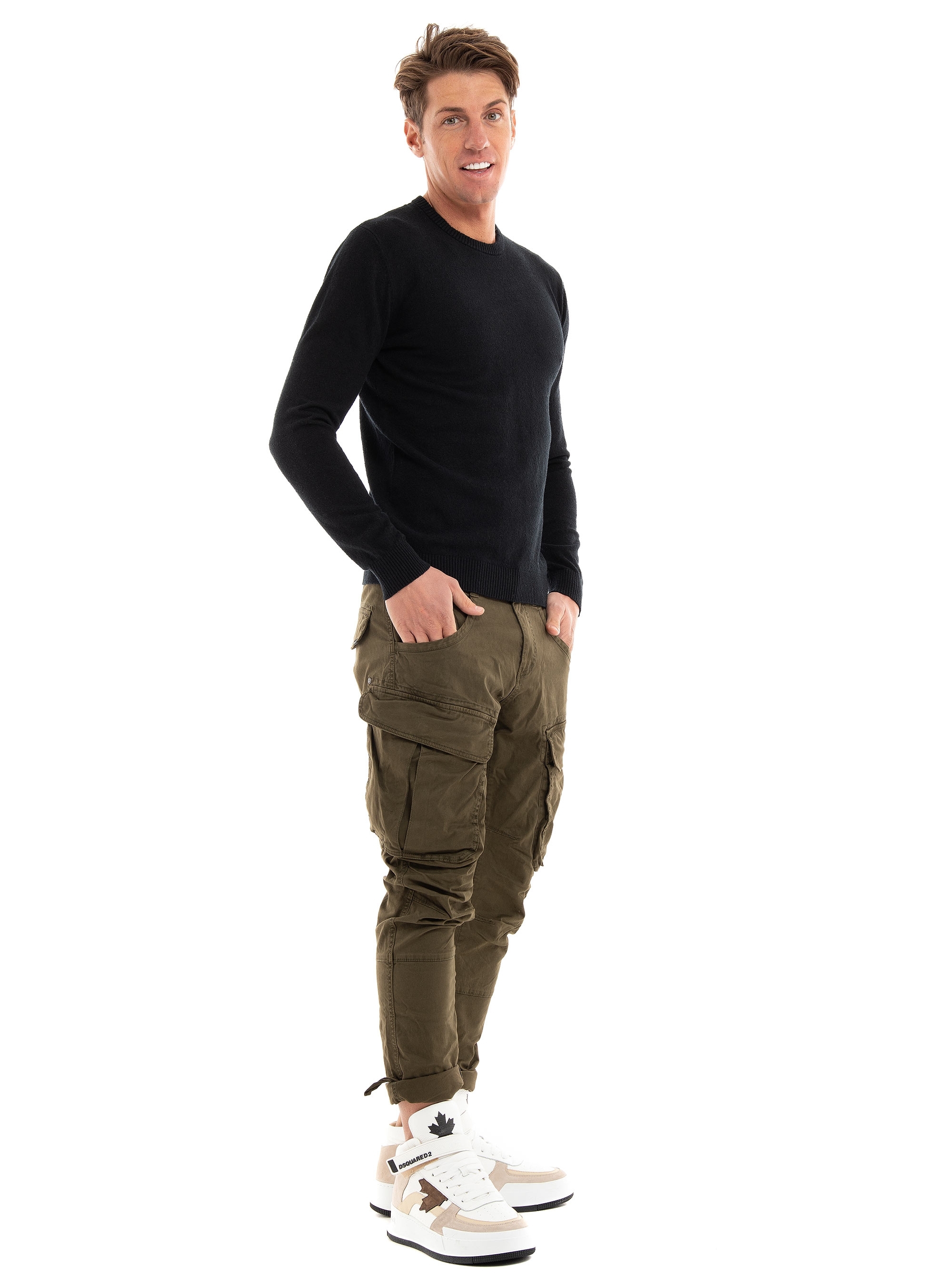 Gabba Gormely Crew Neck Knit - Black