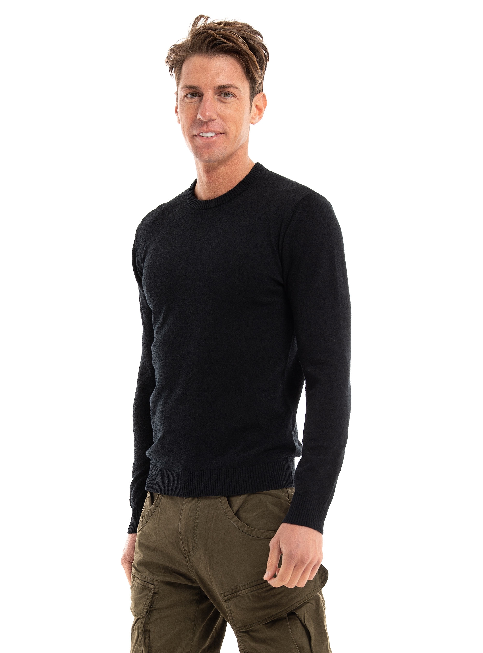 Gabba Gormely Crew Neck Knit - Black