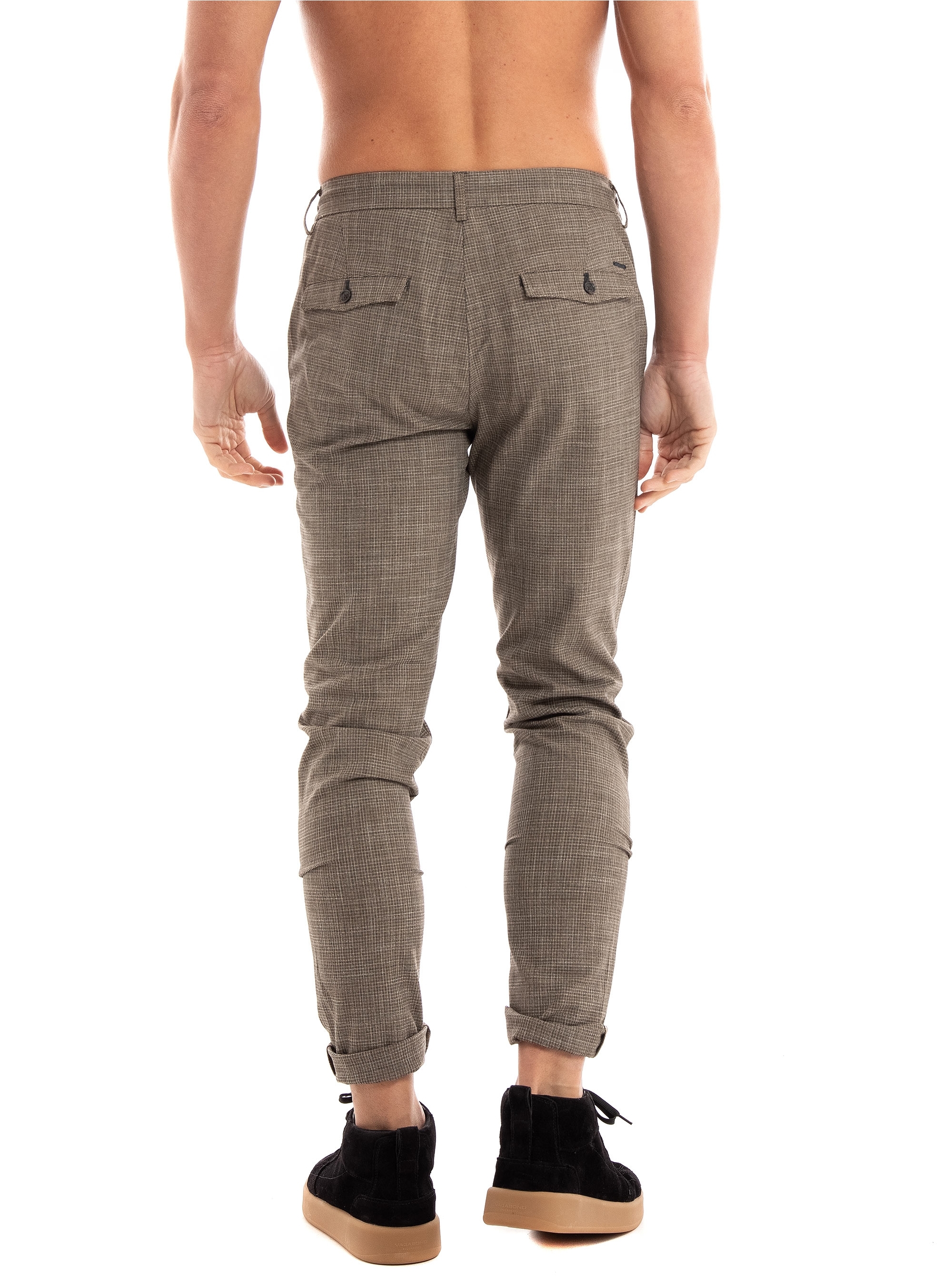 Dstrezzed Lancaster Tapered Jogger Structure Melange - Light Brown