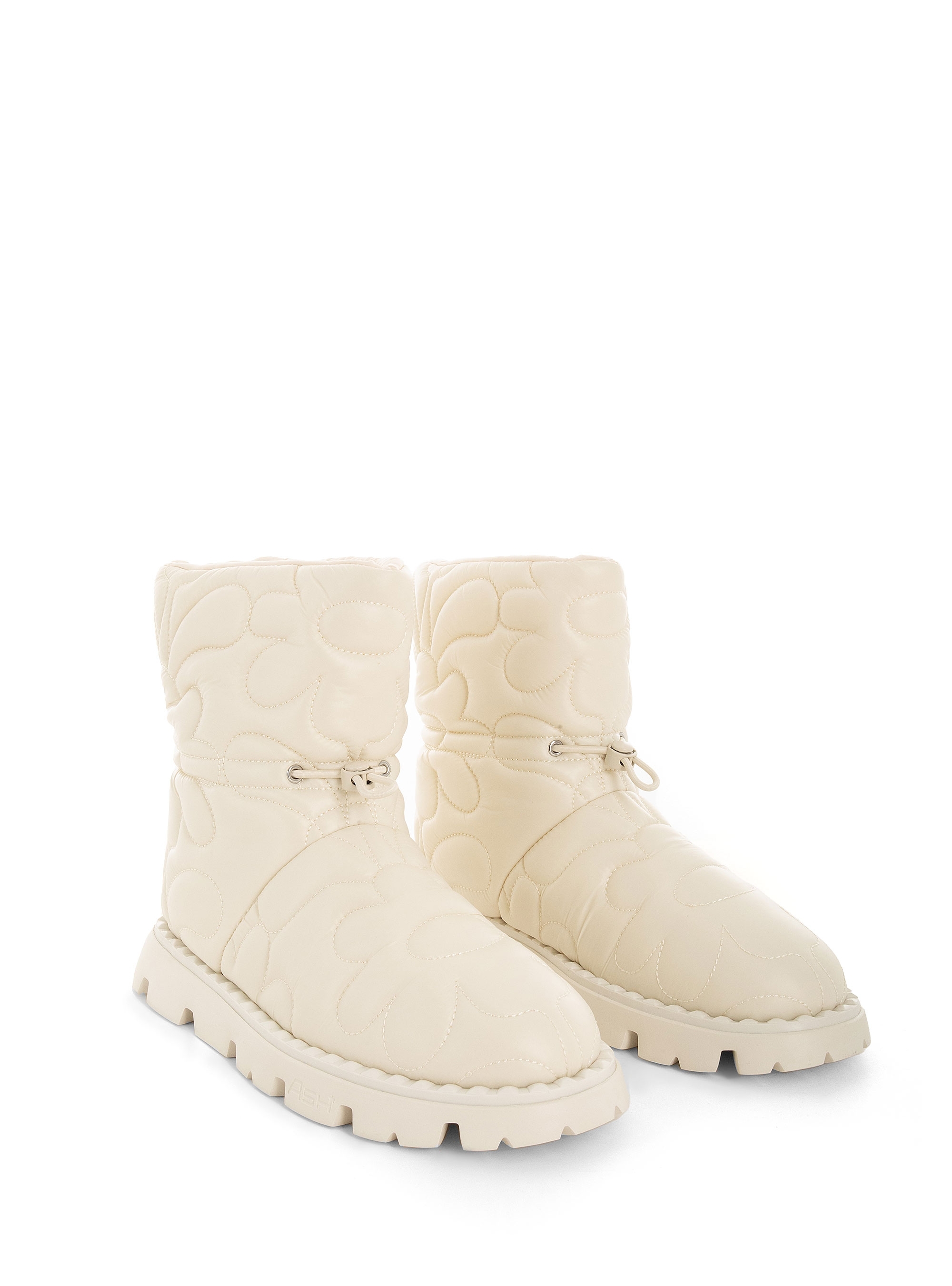 Ash Jewel Ankle Boots - Off White