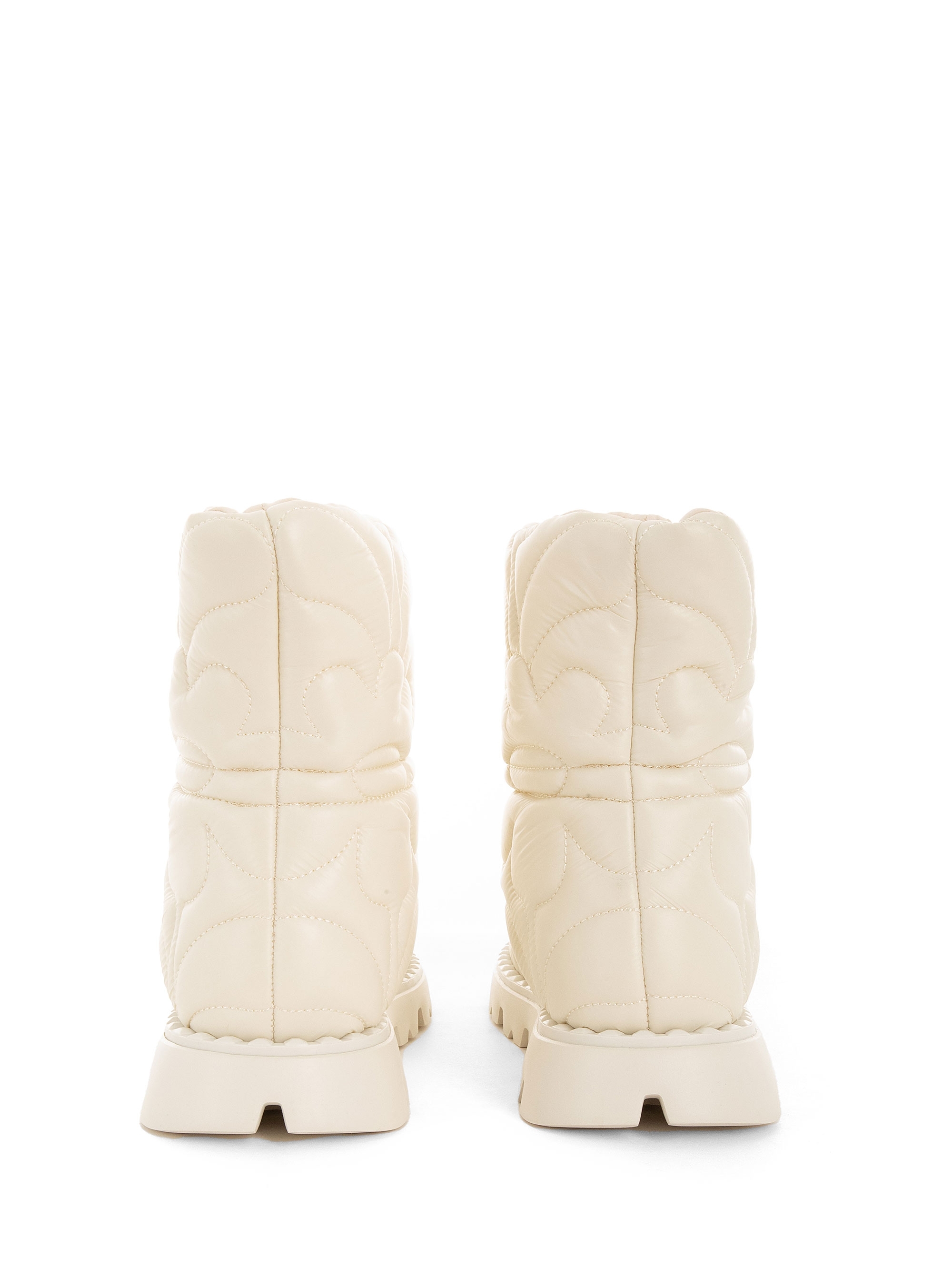 Ash Jewel Ankle Boots - Off White