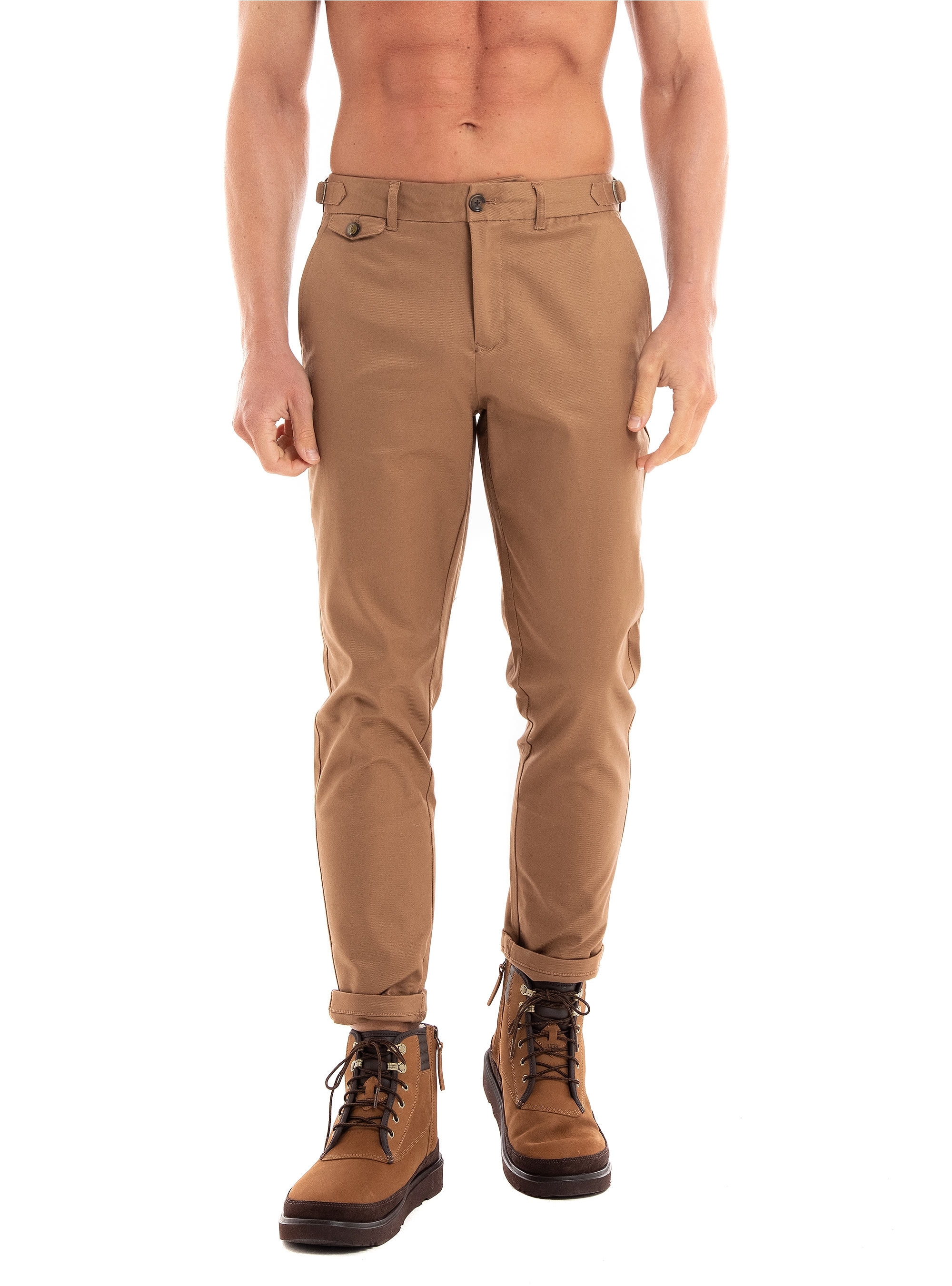 Scotch & Soda The Drift - Regular Tapered Twill Chino - Beige