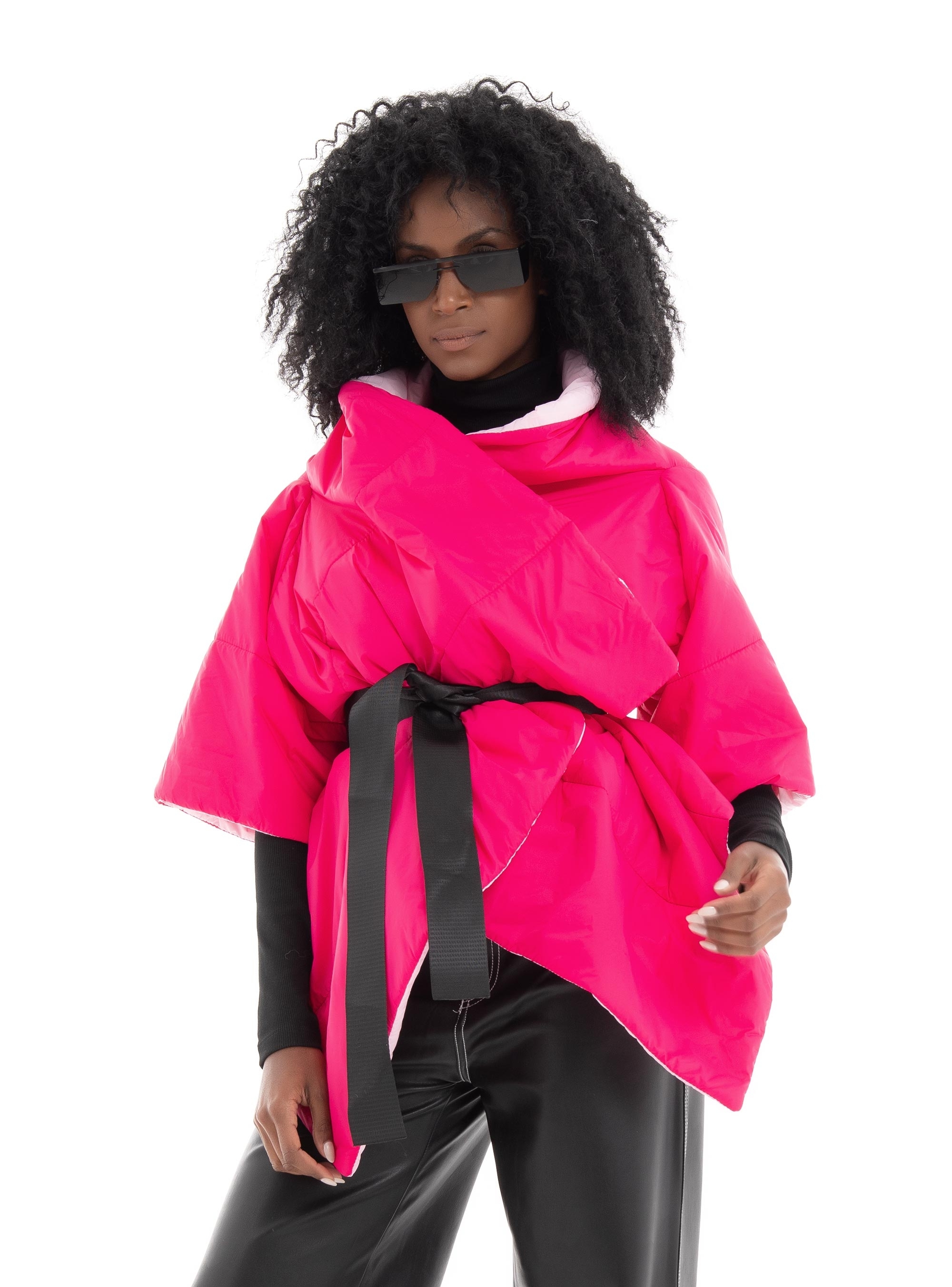 Efi D'angio Puffer Jacket - Fuchsia