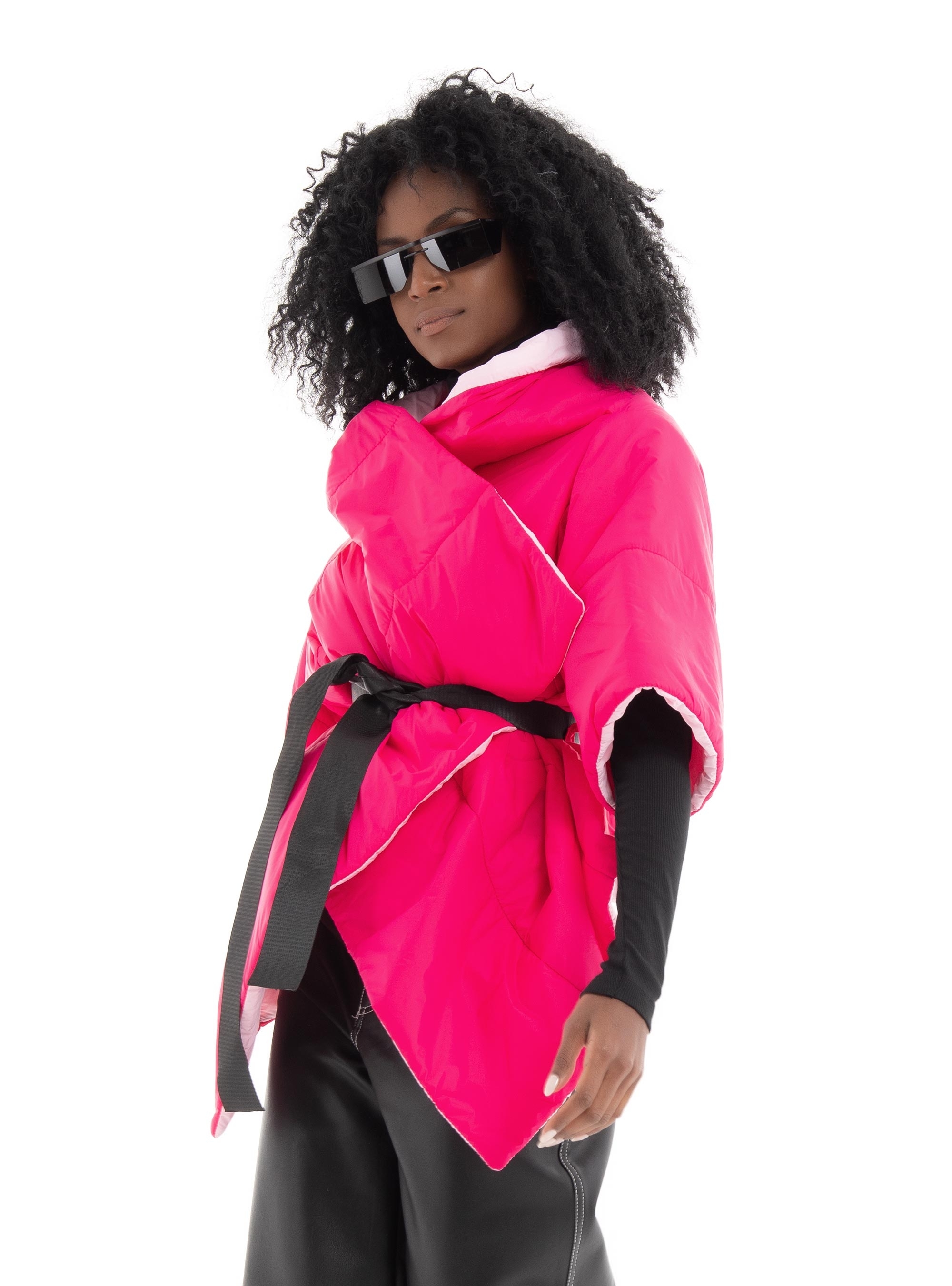Efi D'angio Puffer Jacket - Fuchsia