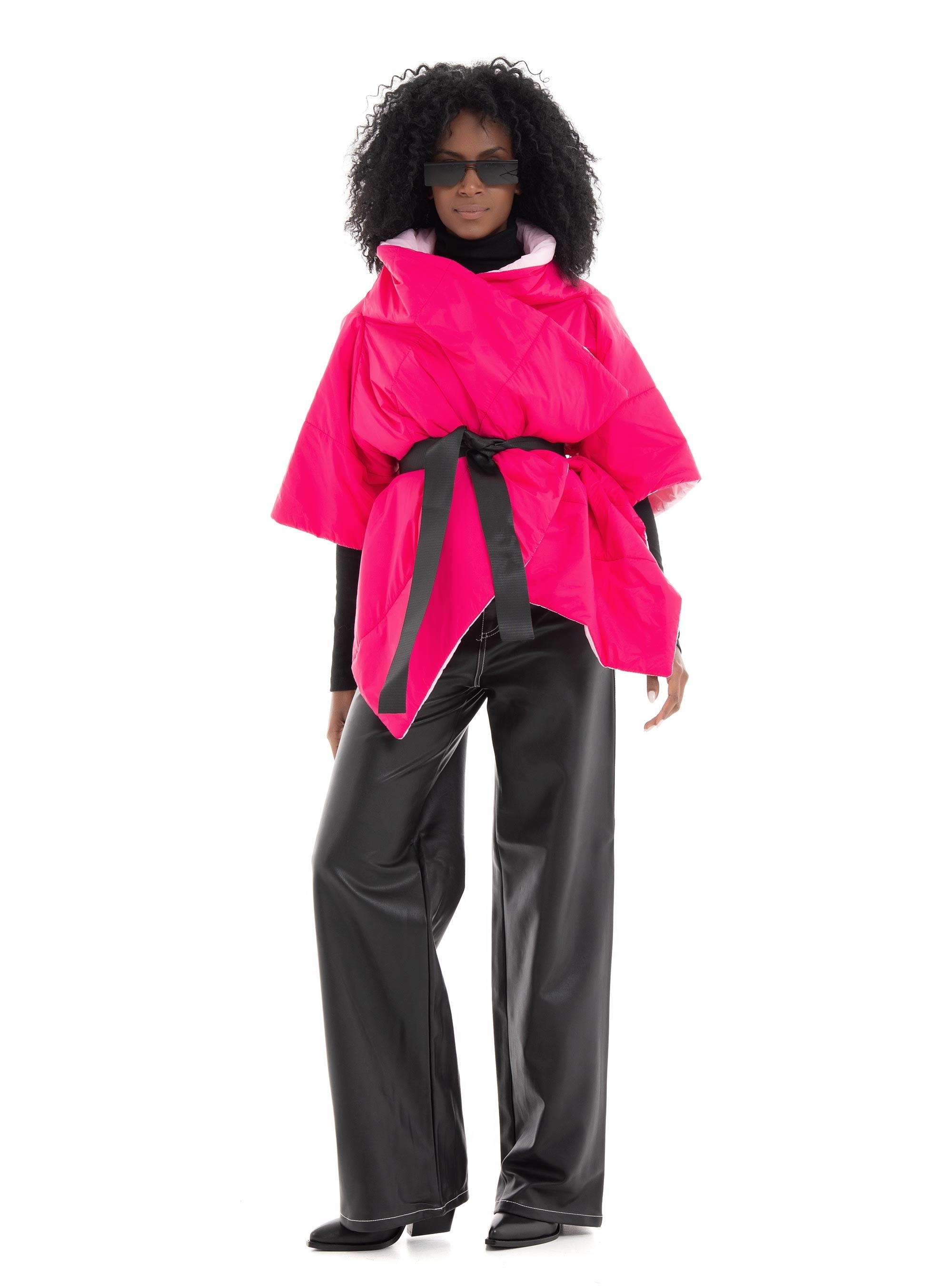 Efi D'angio Puffer Jacket - Fuchsia