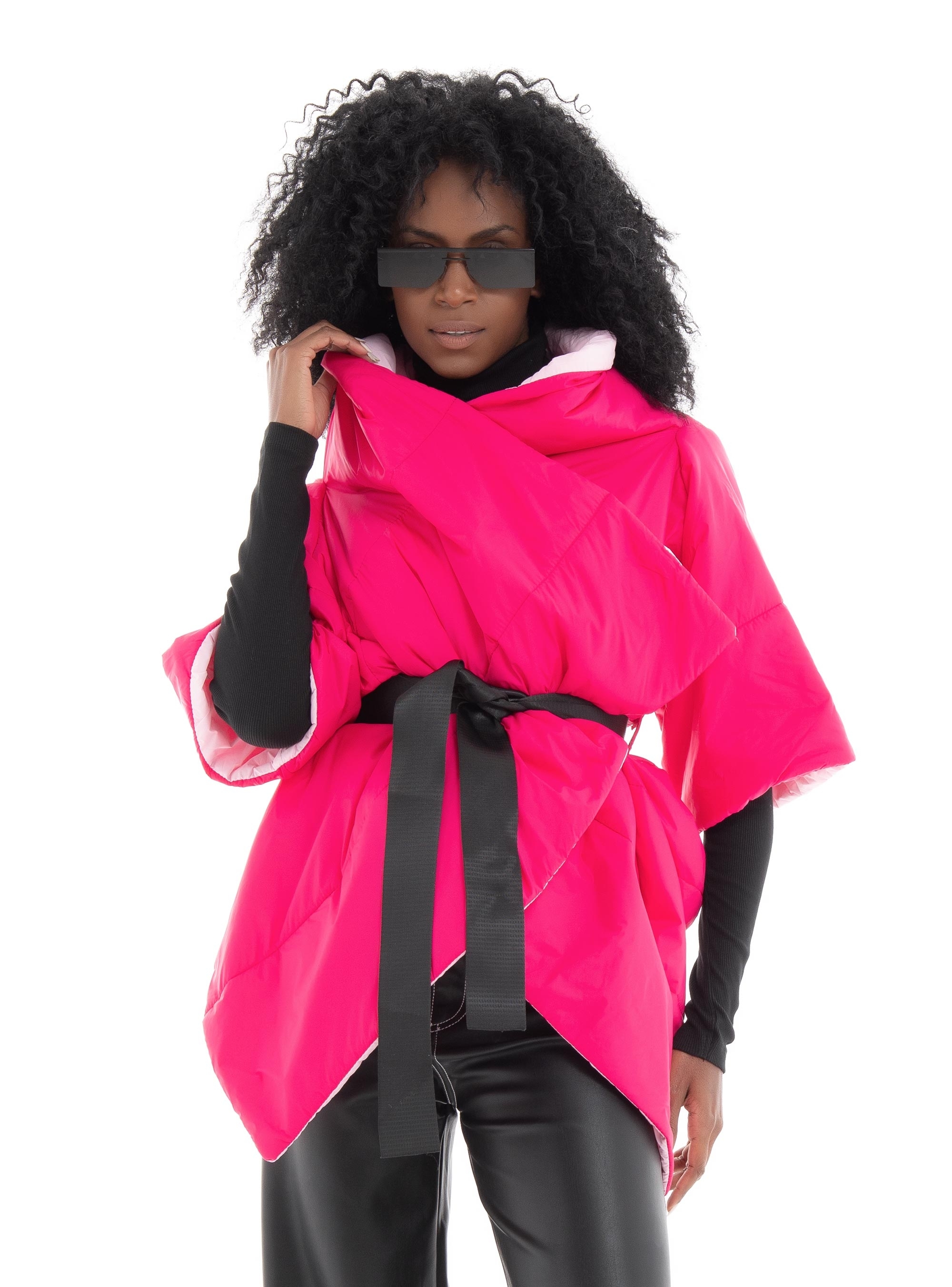 Efi D'angio Puffer Jacket - Fuchsia