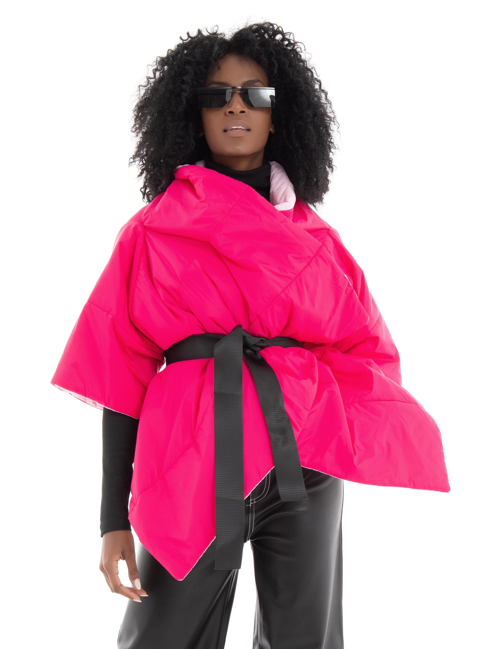 Efi D'angio Puffer Jacket - Fuchsia