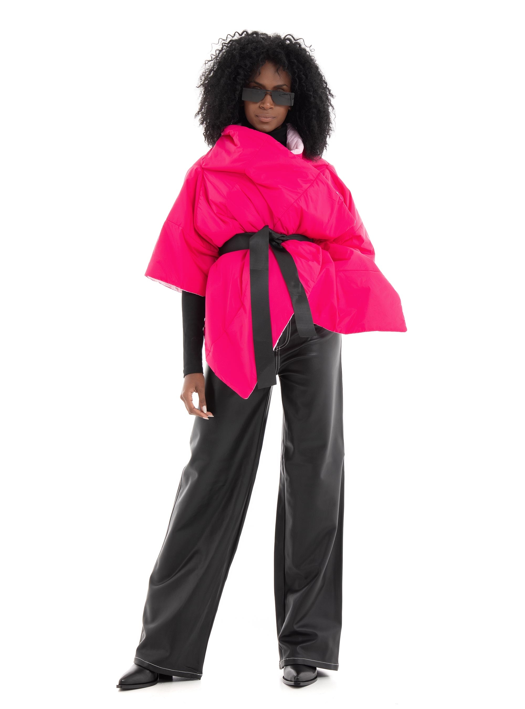 Efi D'angio Puffer Jacket - Fuchsia