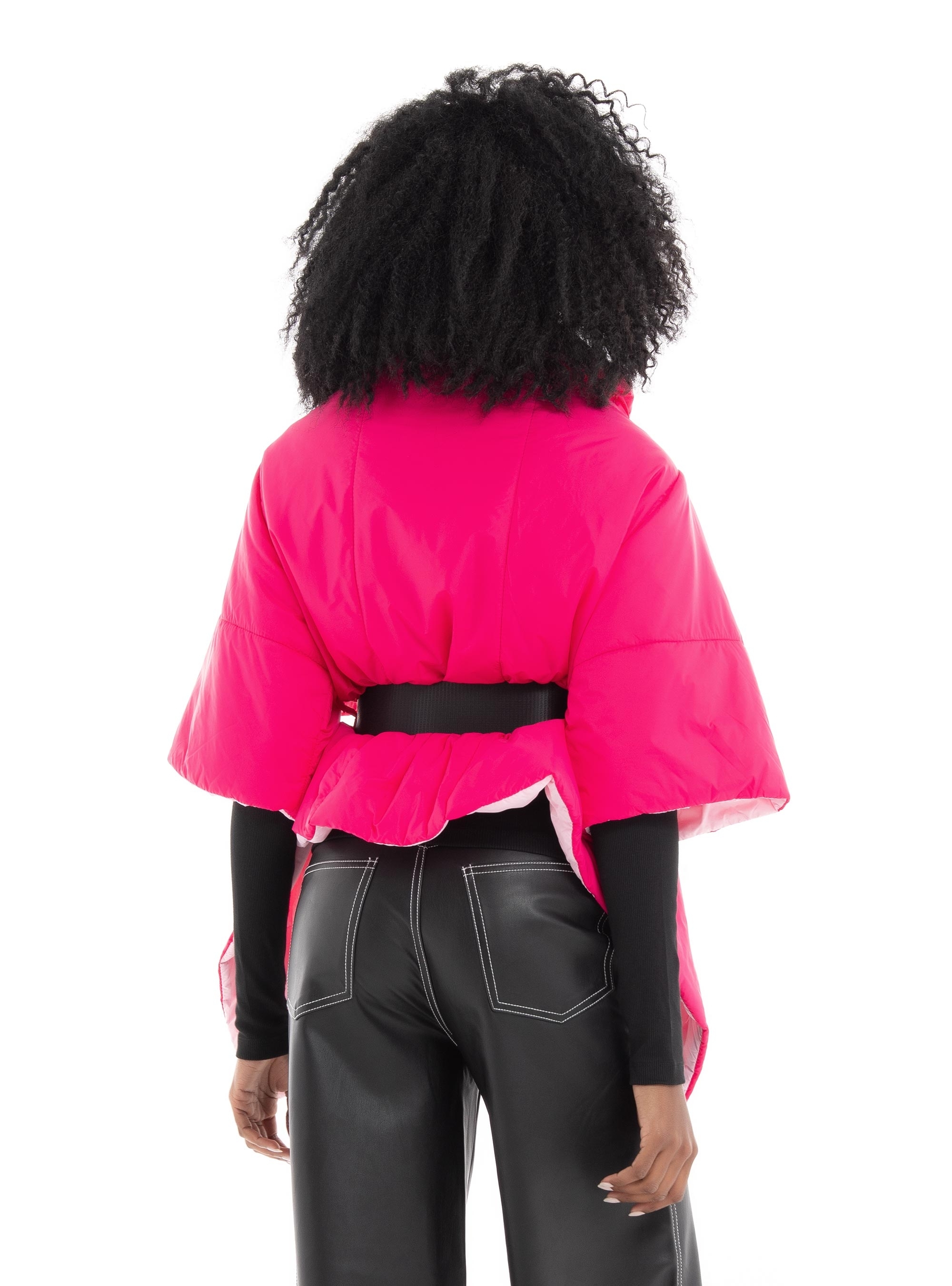 Efi D'angio Puffer Jacket - Fuchsia