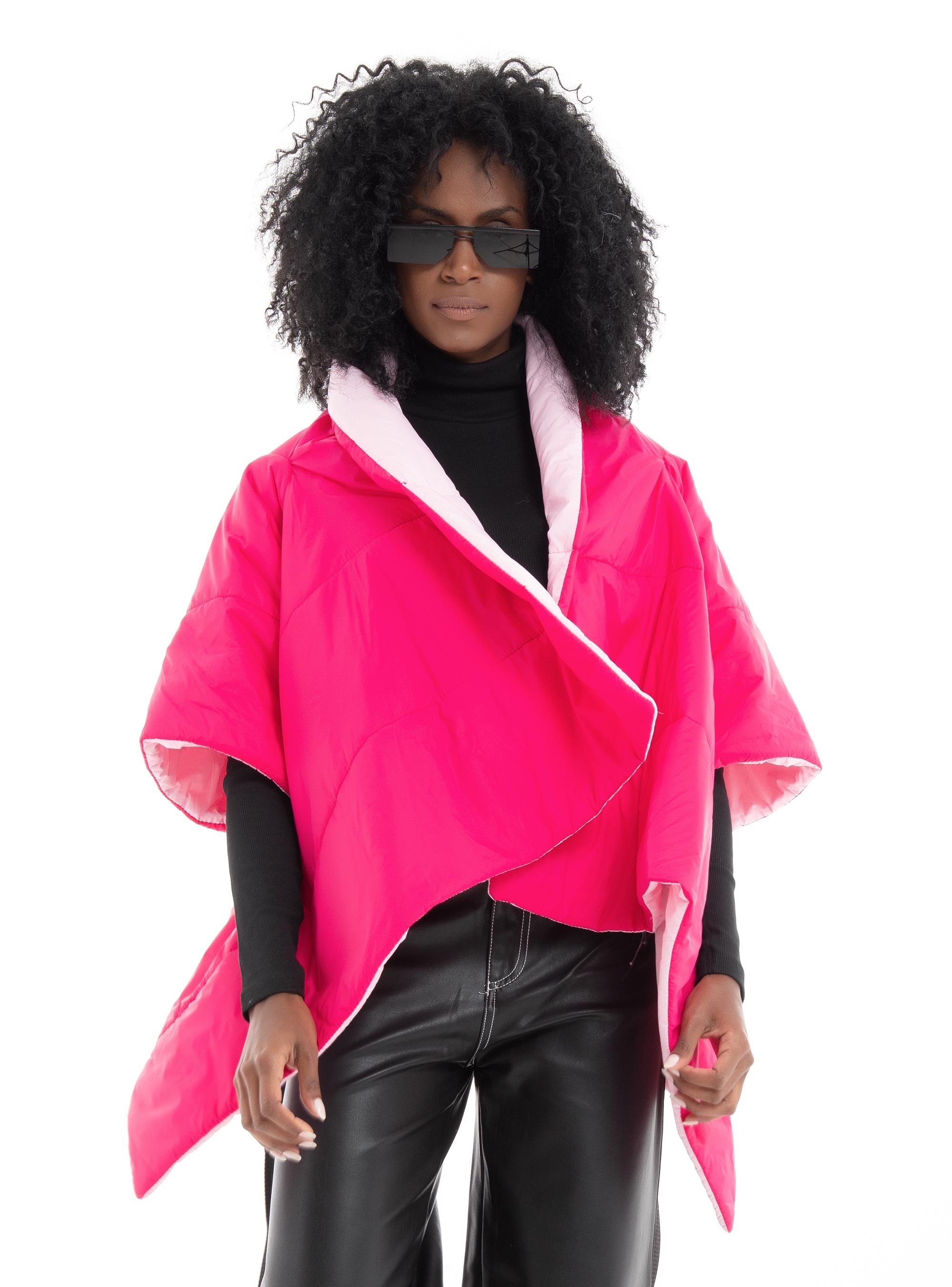 Efi D'angio Puffer Jacket - Fuchsia