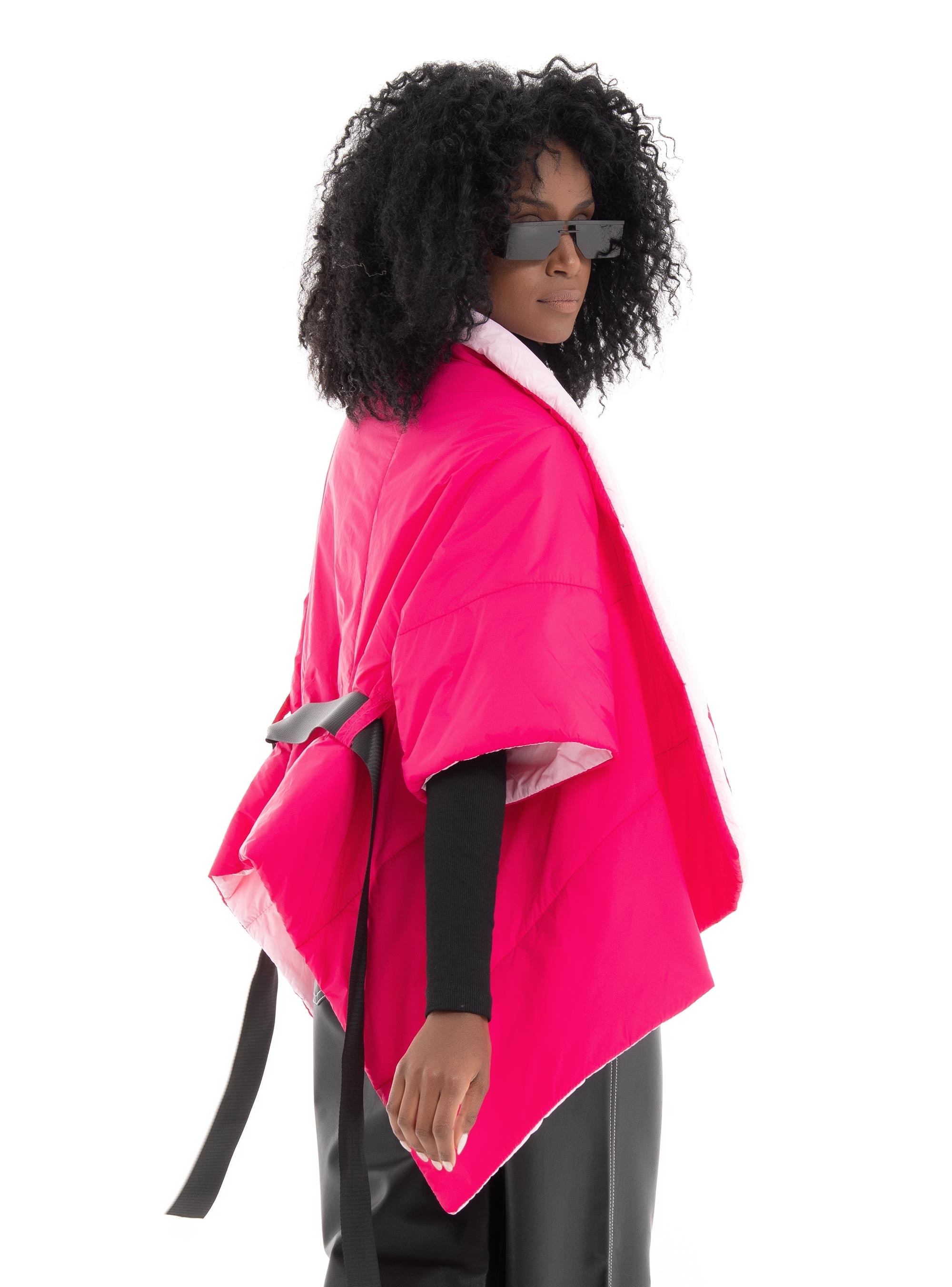 Efi D'angio Puffer Jacket - Fuchsia