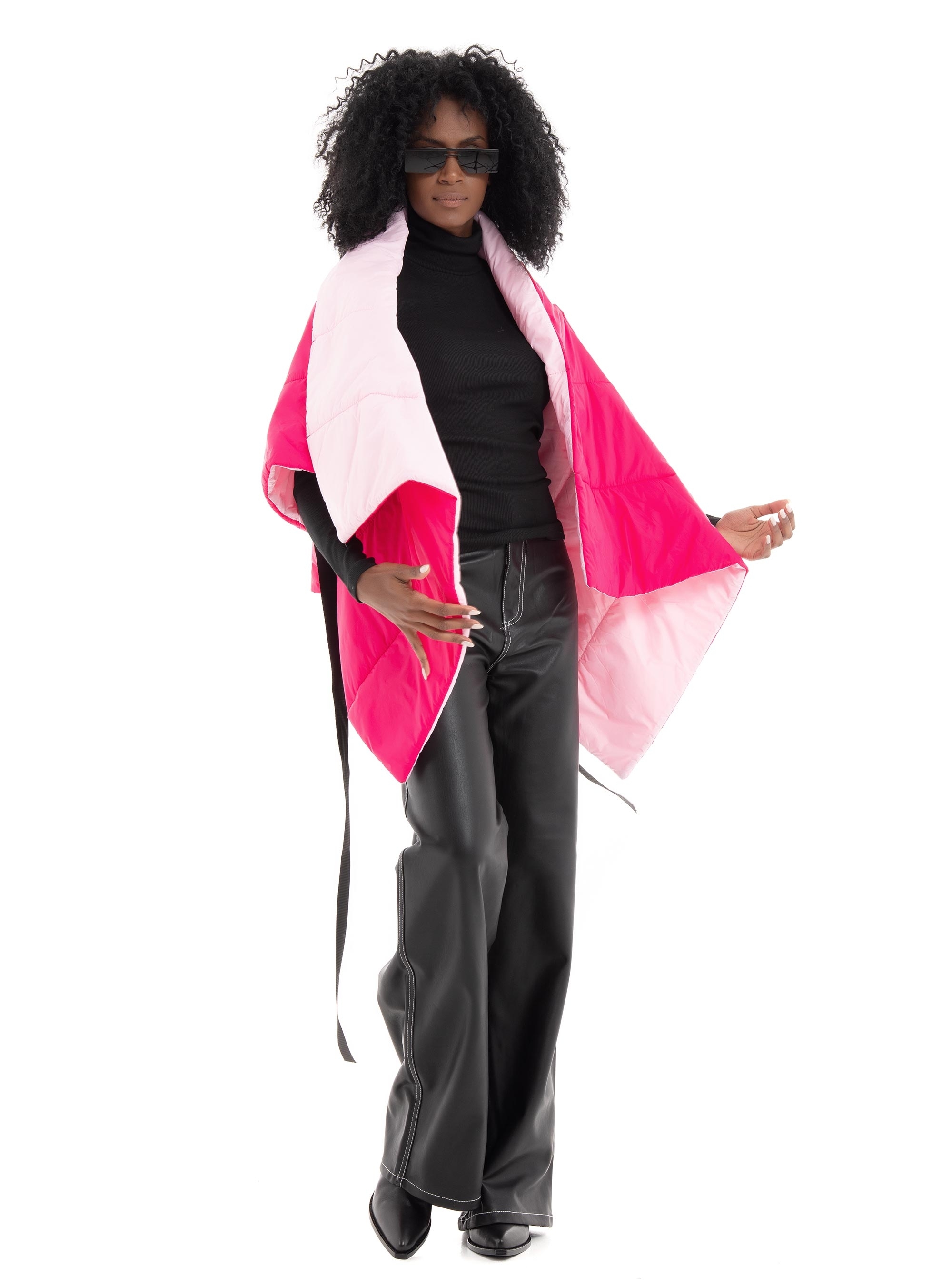 Efi D'angio Puffer Jacket - Fuchsia