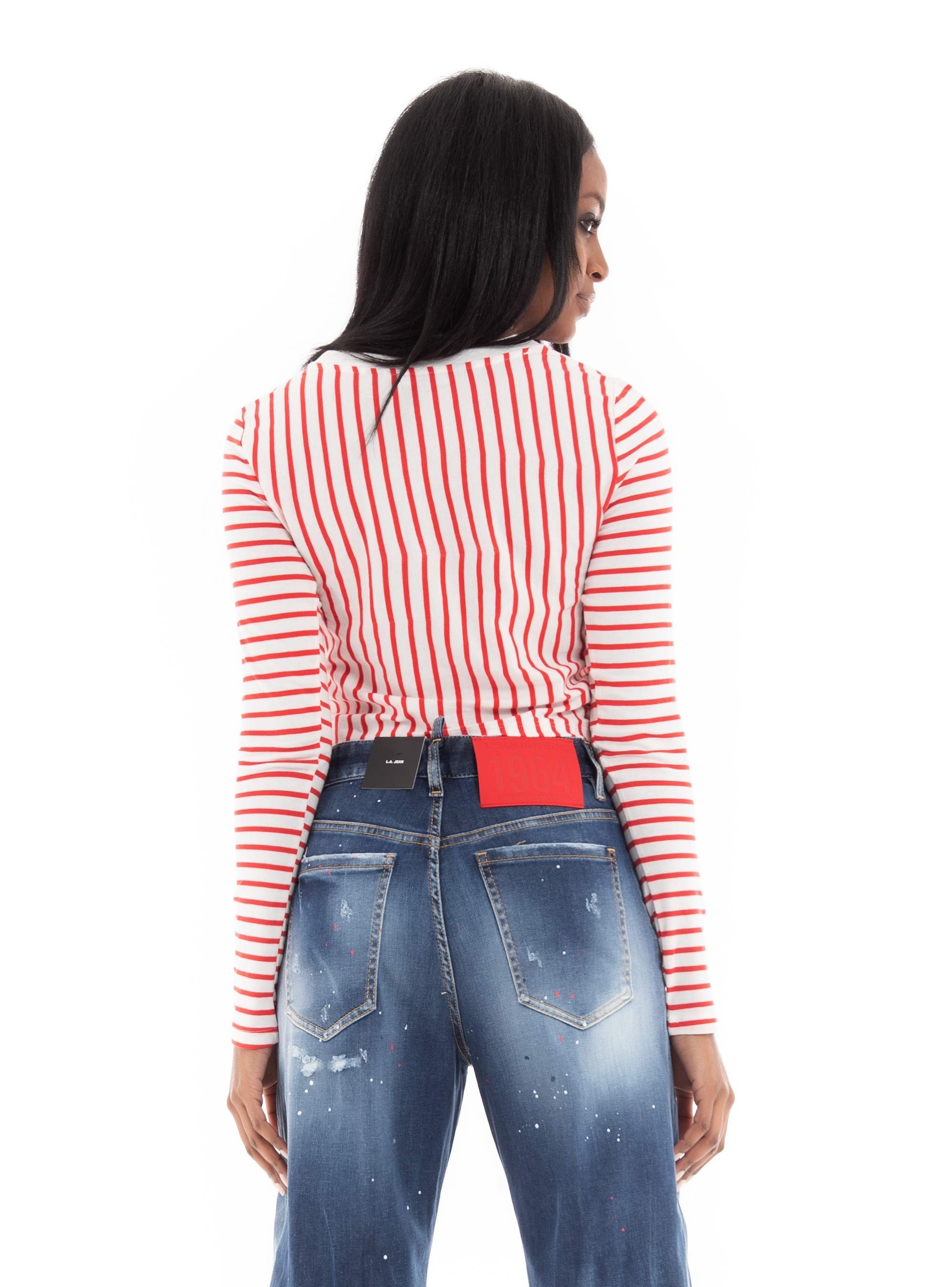 Vero Moda Lexie April Long Sleeve Wrap Top - Red