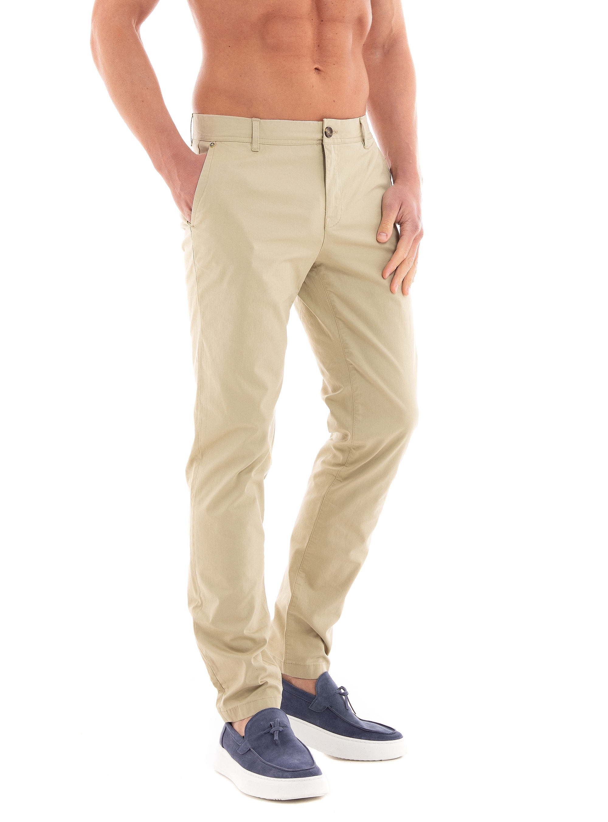 Scotch & Soda Essentials Stuart Chino - Beige