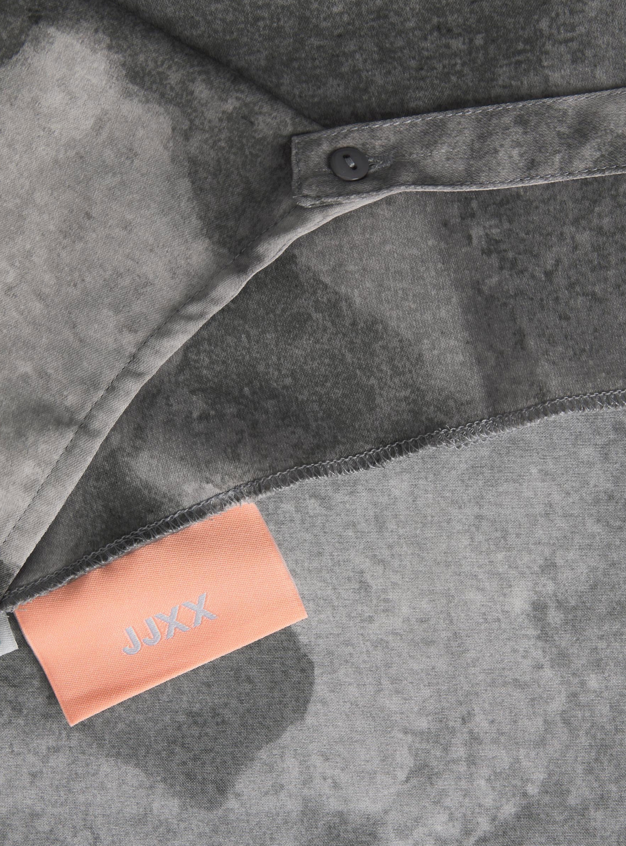 JJXX Penny Satin Scarf Top - Grey