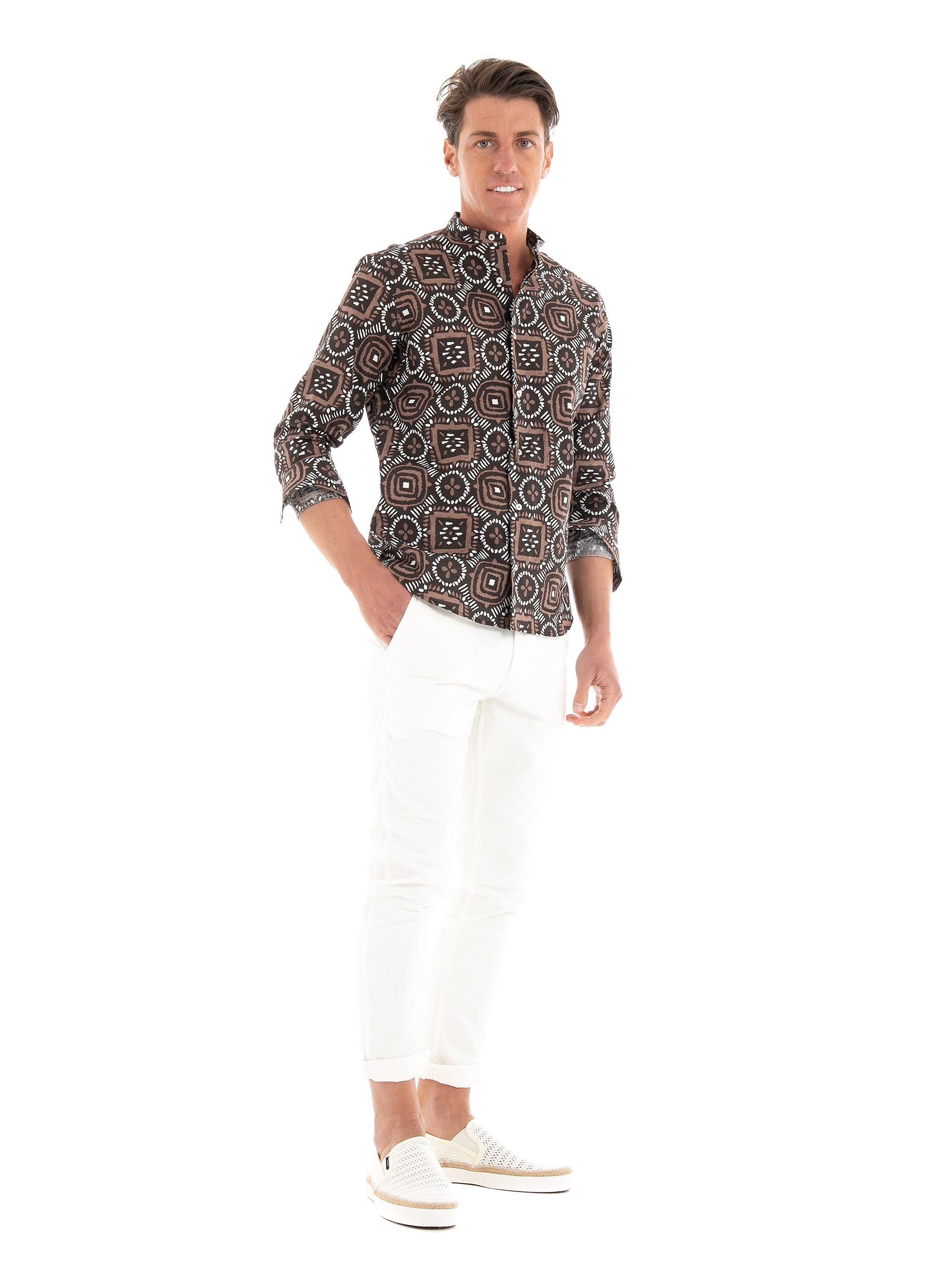 Superdry Officers Slim Chino Pants - Ecru