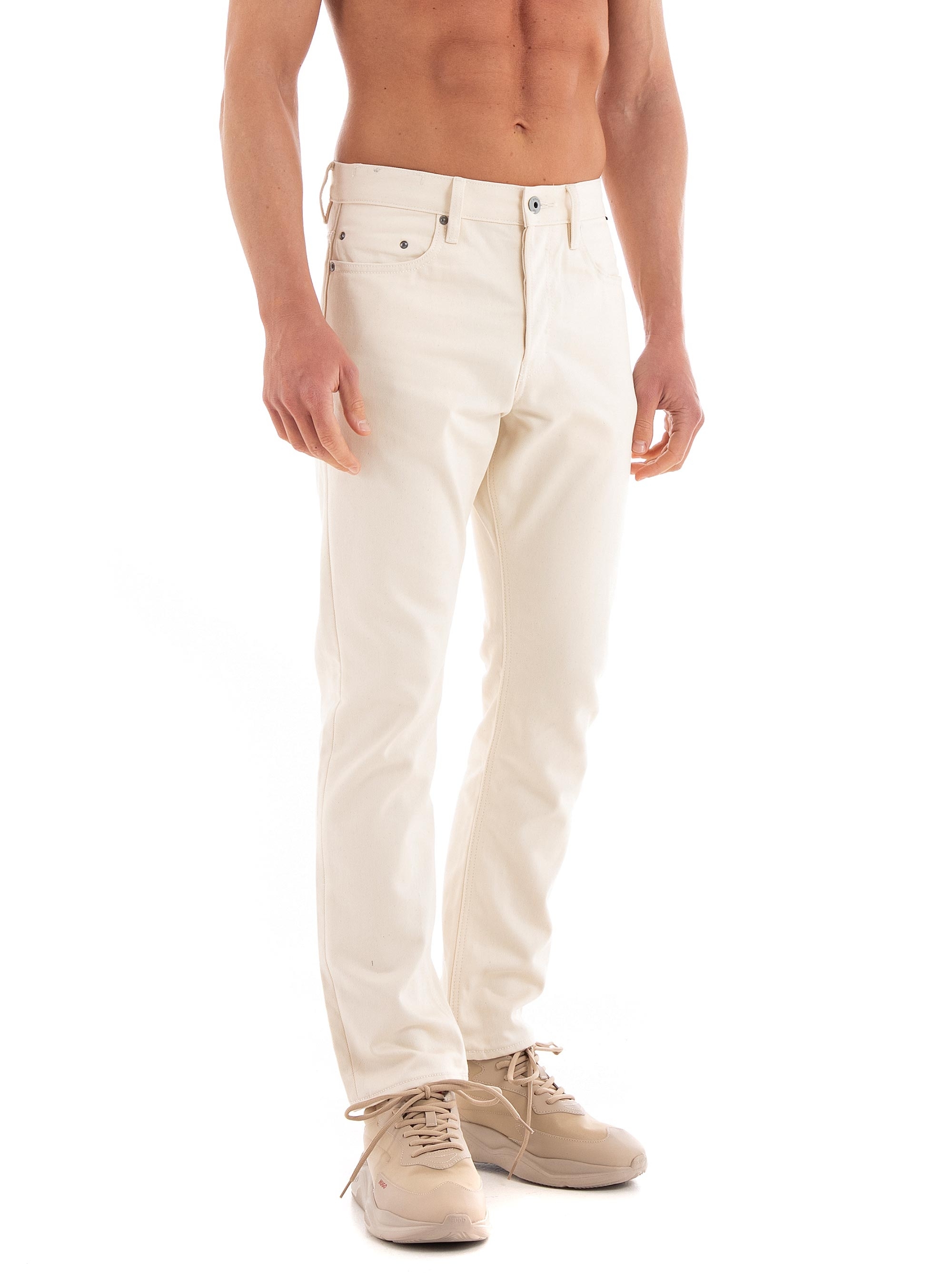 G-Star Triple A Regular Straight Jeans - Ecru