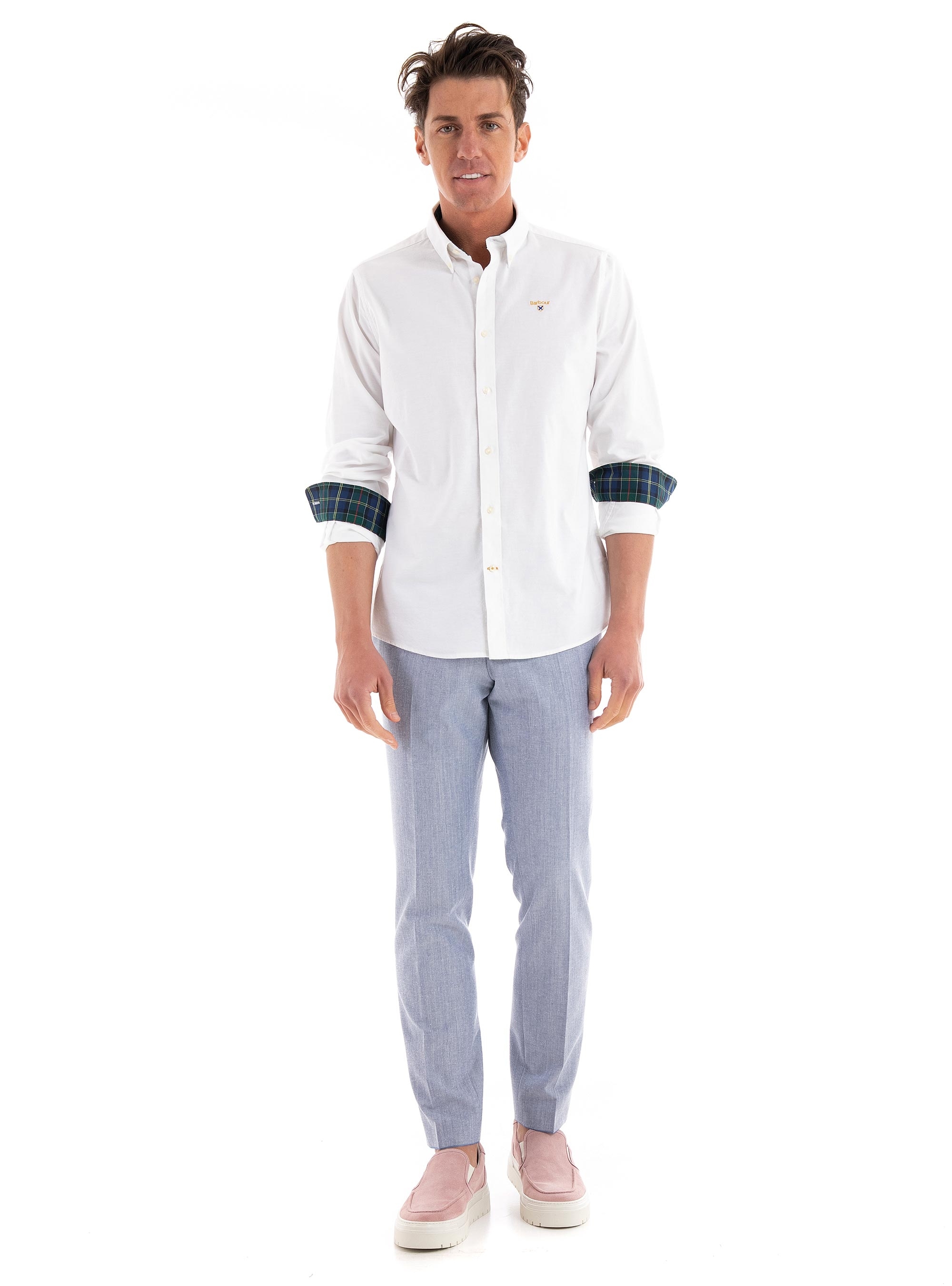 BOSS Slim Fit Trousers H-Genius-224 - Light Blue