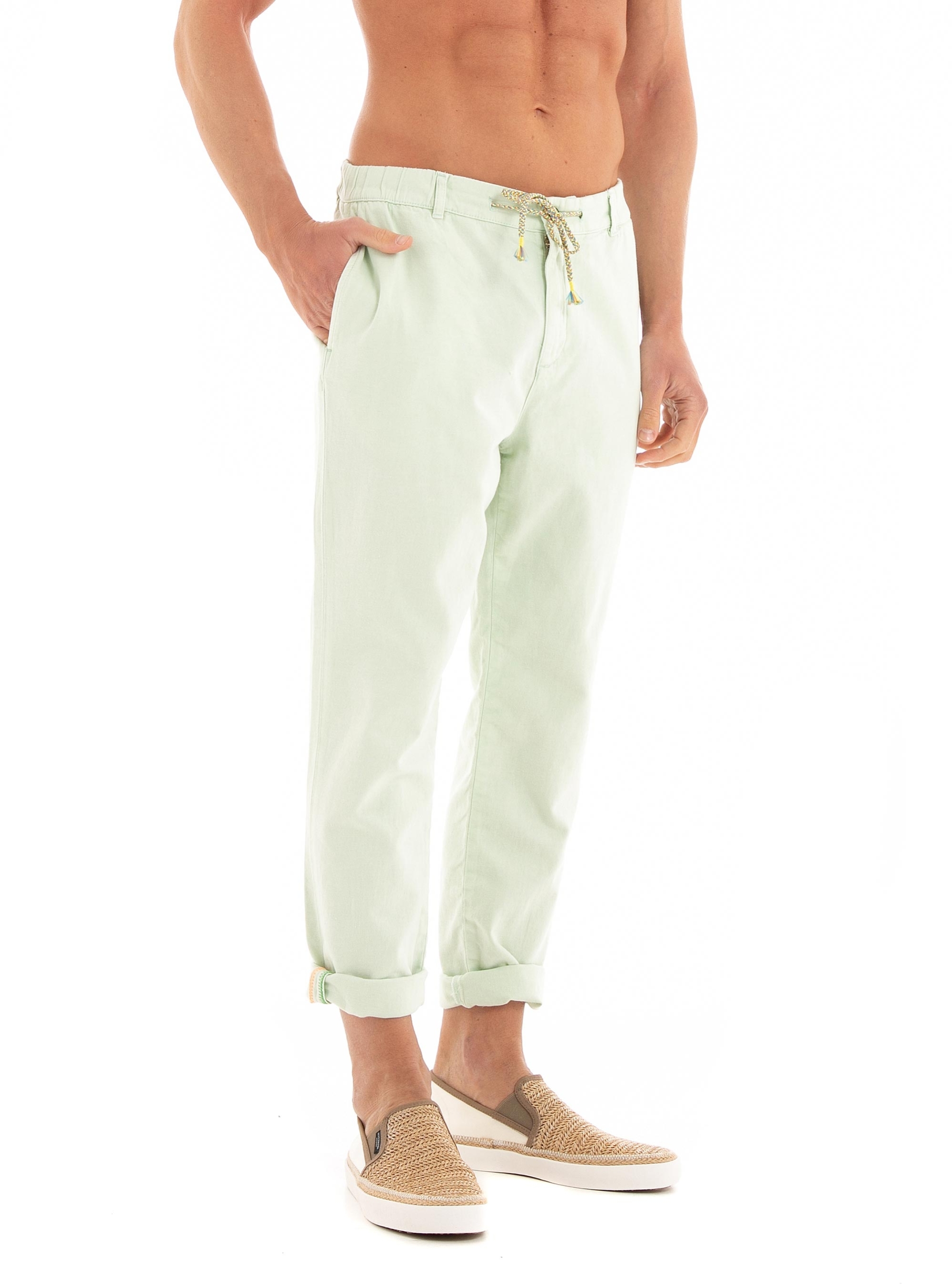 Scotch & Soda The Drift Garment-Dyed Jogger Pants - Mint