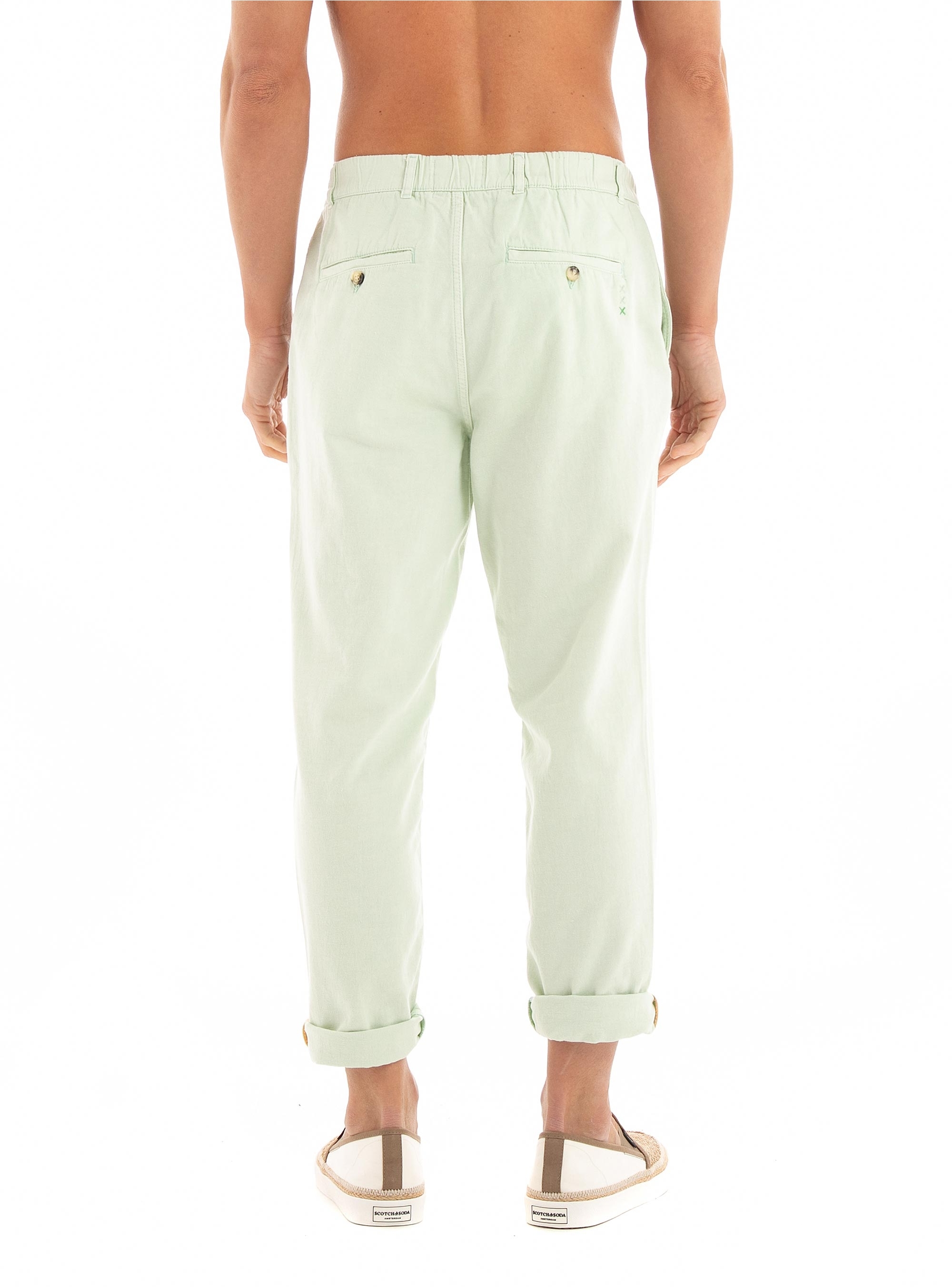 Scotch & Soda The Drift Garment-Dyed Jogger Pants - Mint