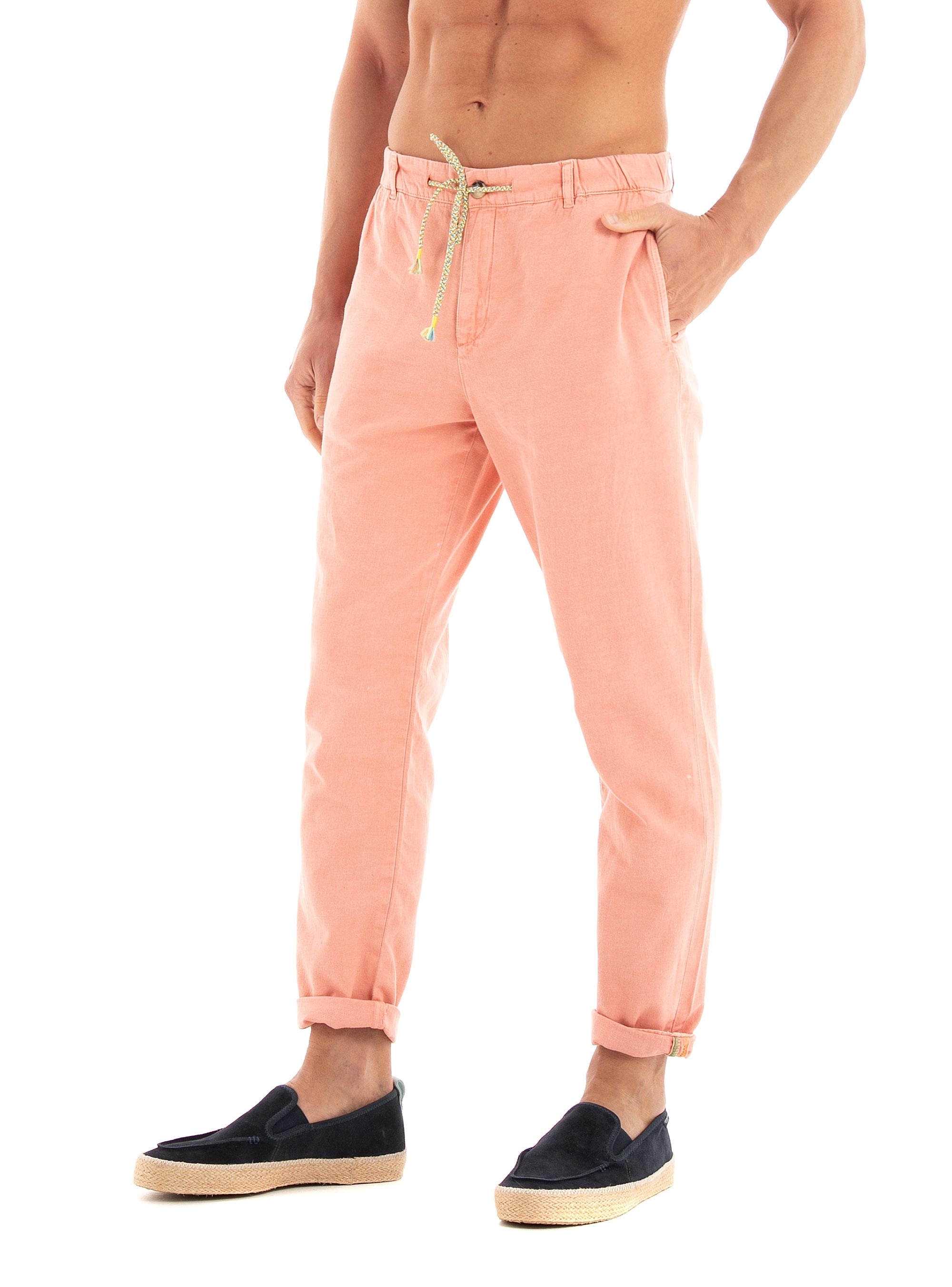 Scotch & Soda The Drift Garment-Dyed Jogger Pants - Dusty Pink