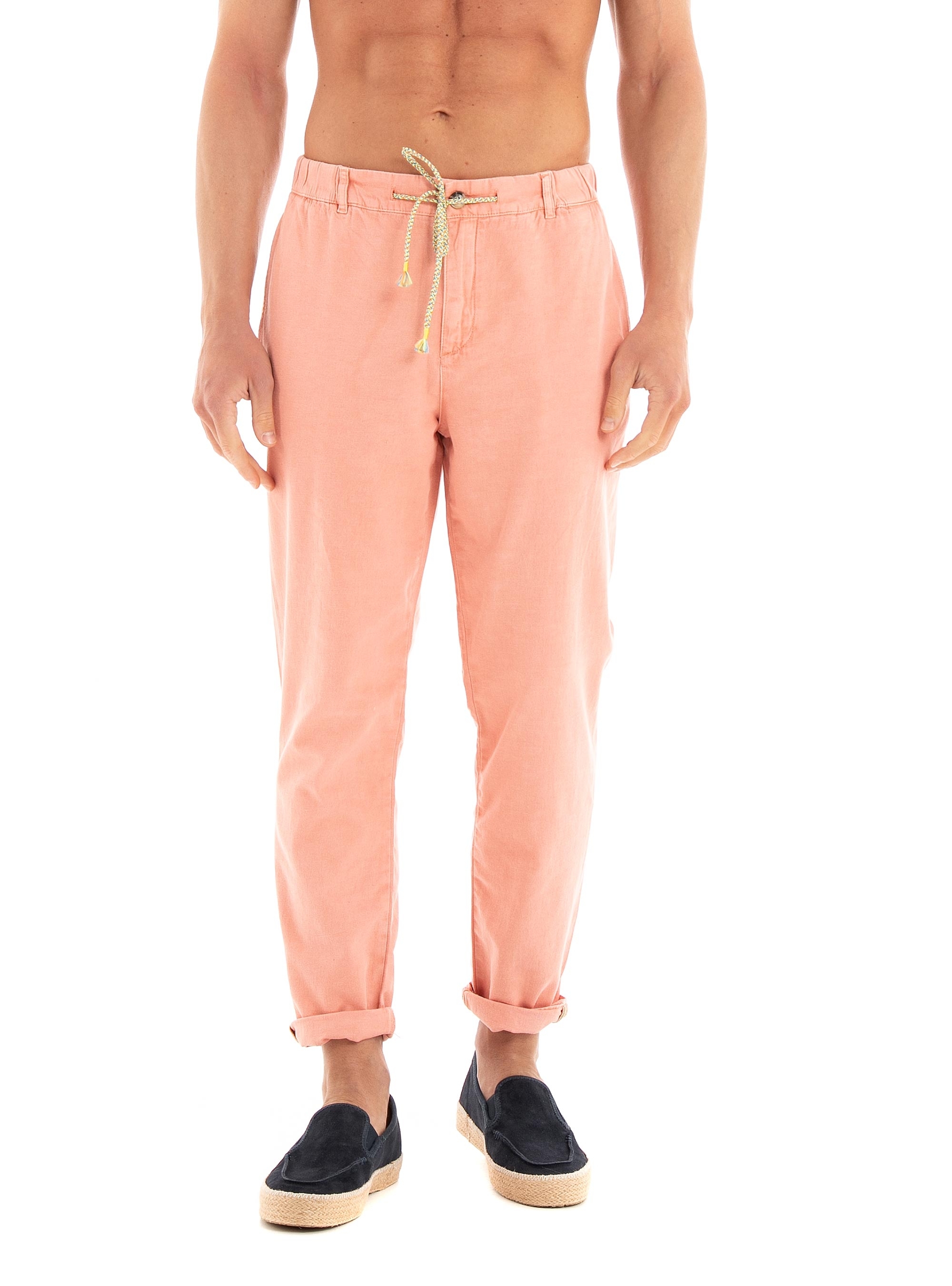 Scotch & Soda The Drift Garment-Dyed Jogger Pants - Dusty Pink