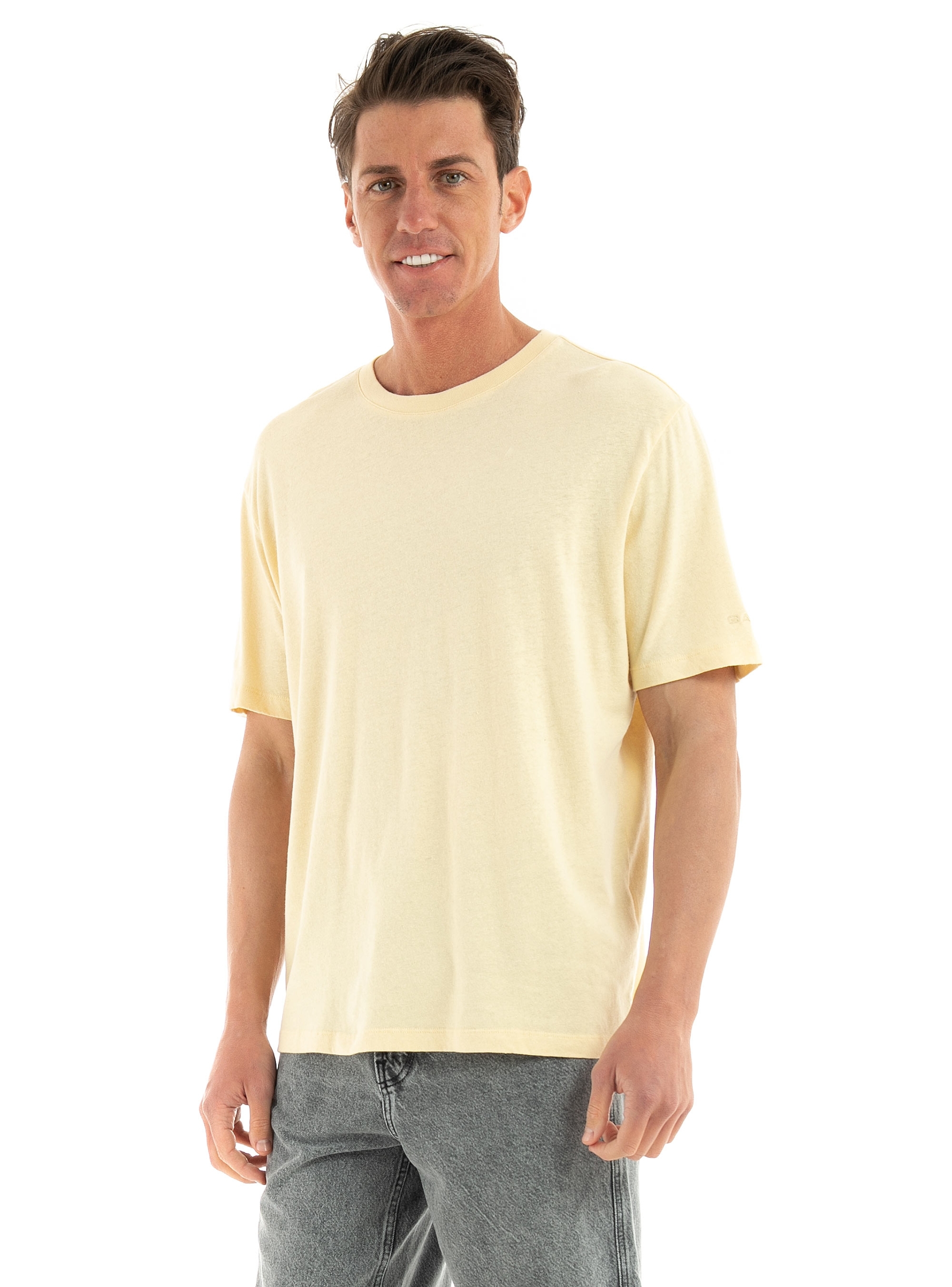 Gabba Nigel Boxy Tee - Banana