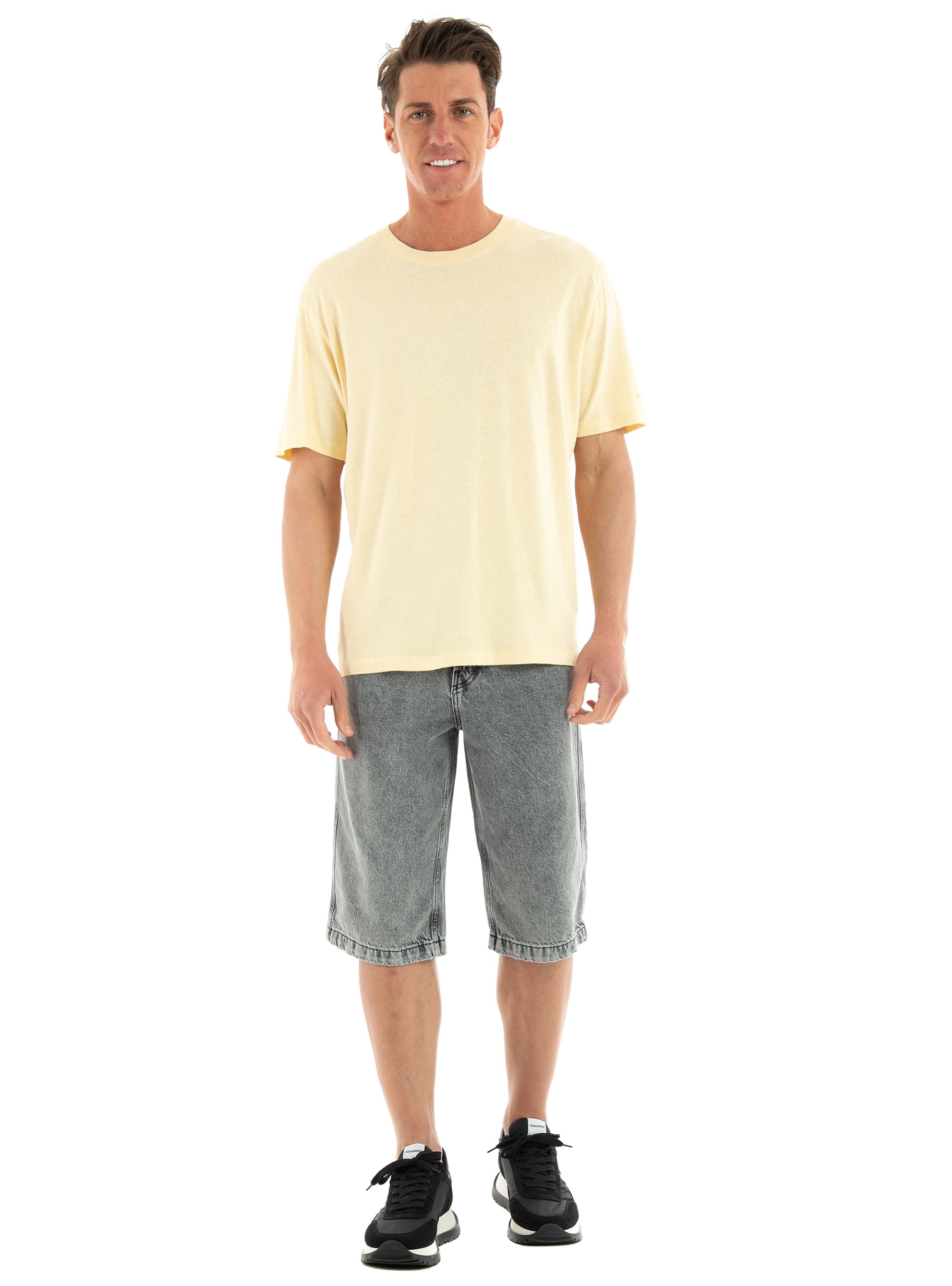 Gabba Nigel Boxy Tee - Banana