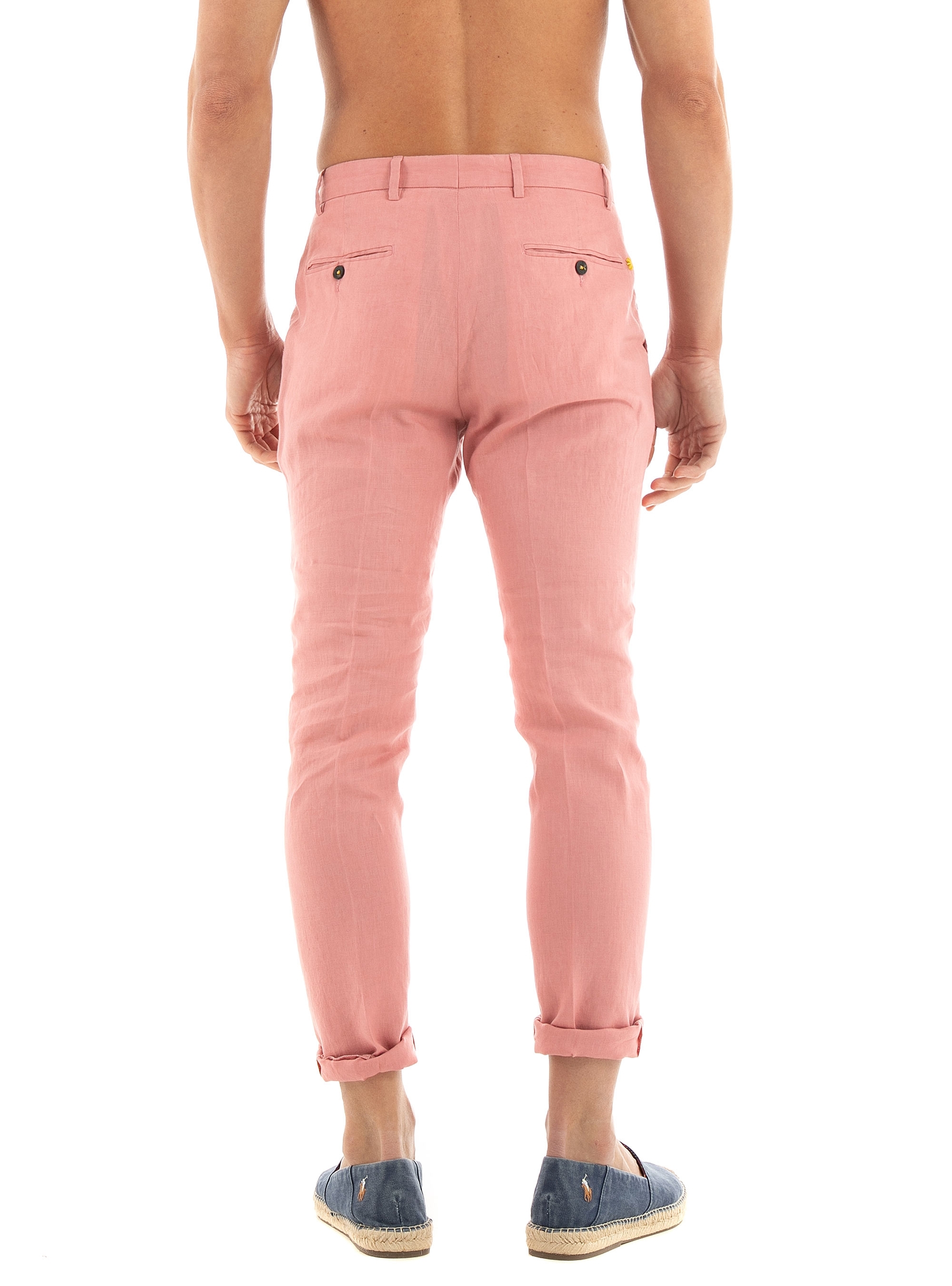 Manuel Ritz Linen Pants - Dusty Pink