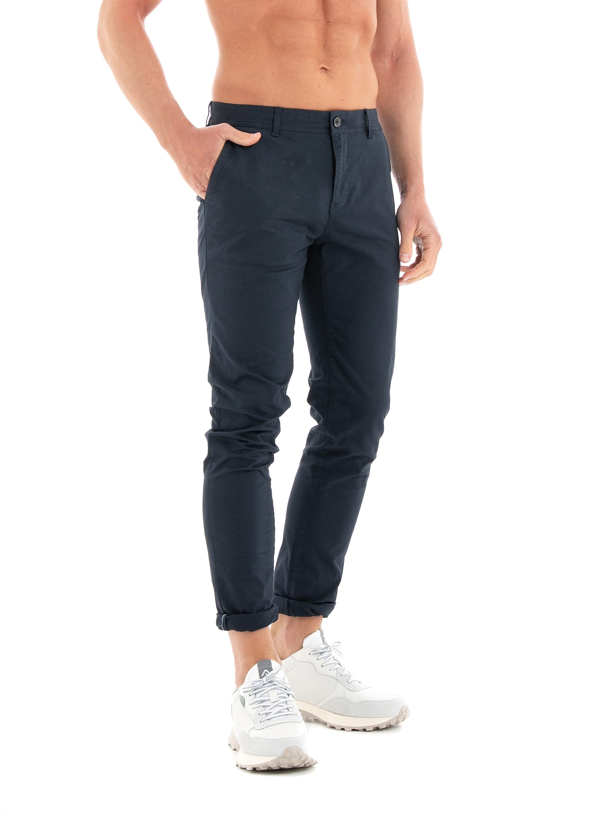 Scotch & Soda Mott- Super Slim Fit Chino Pants - Navy