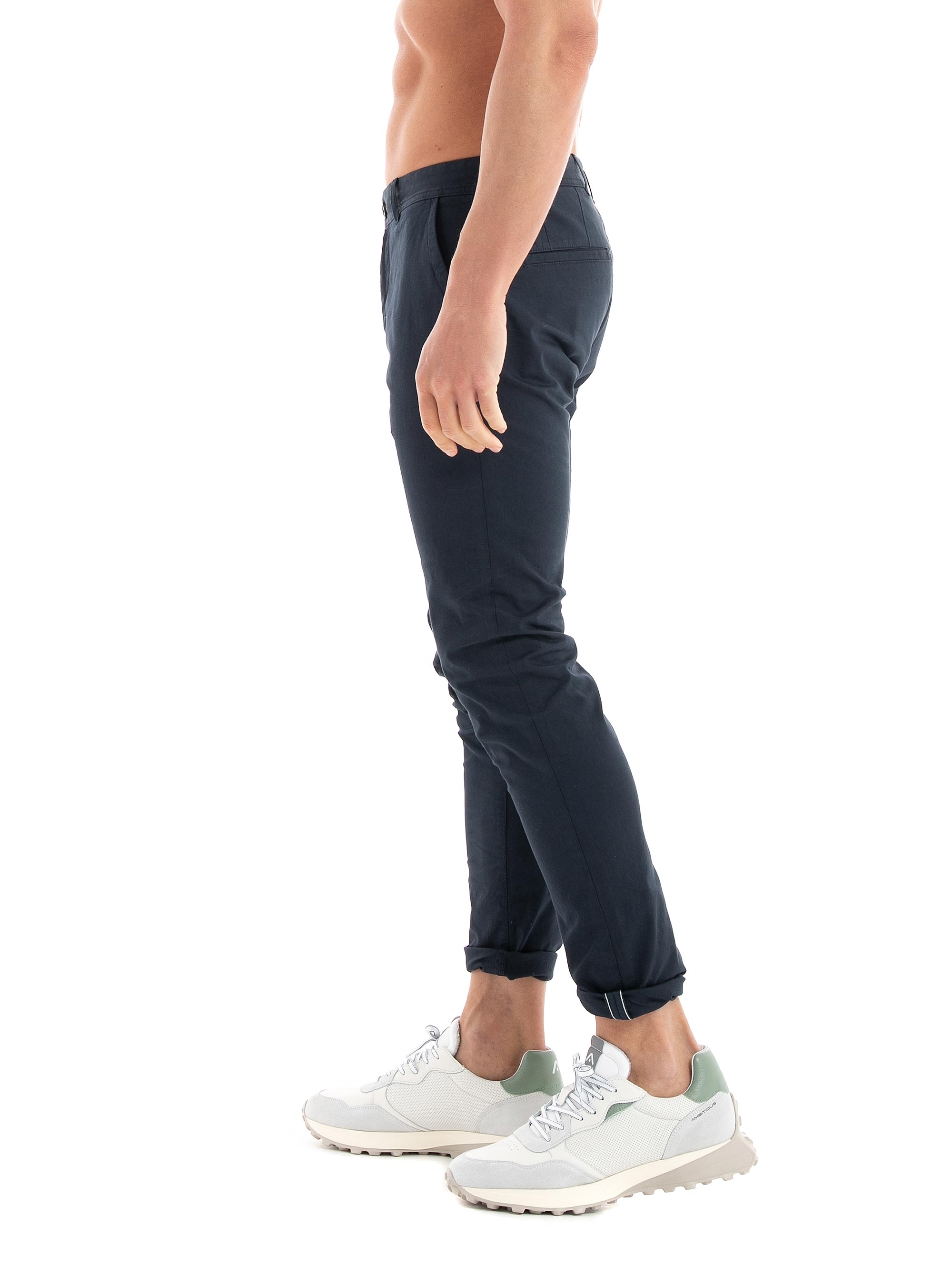 Scotch & Soda Mott- Super Slim Fit Chino Pants - Navy