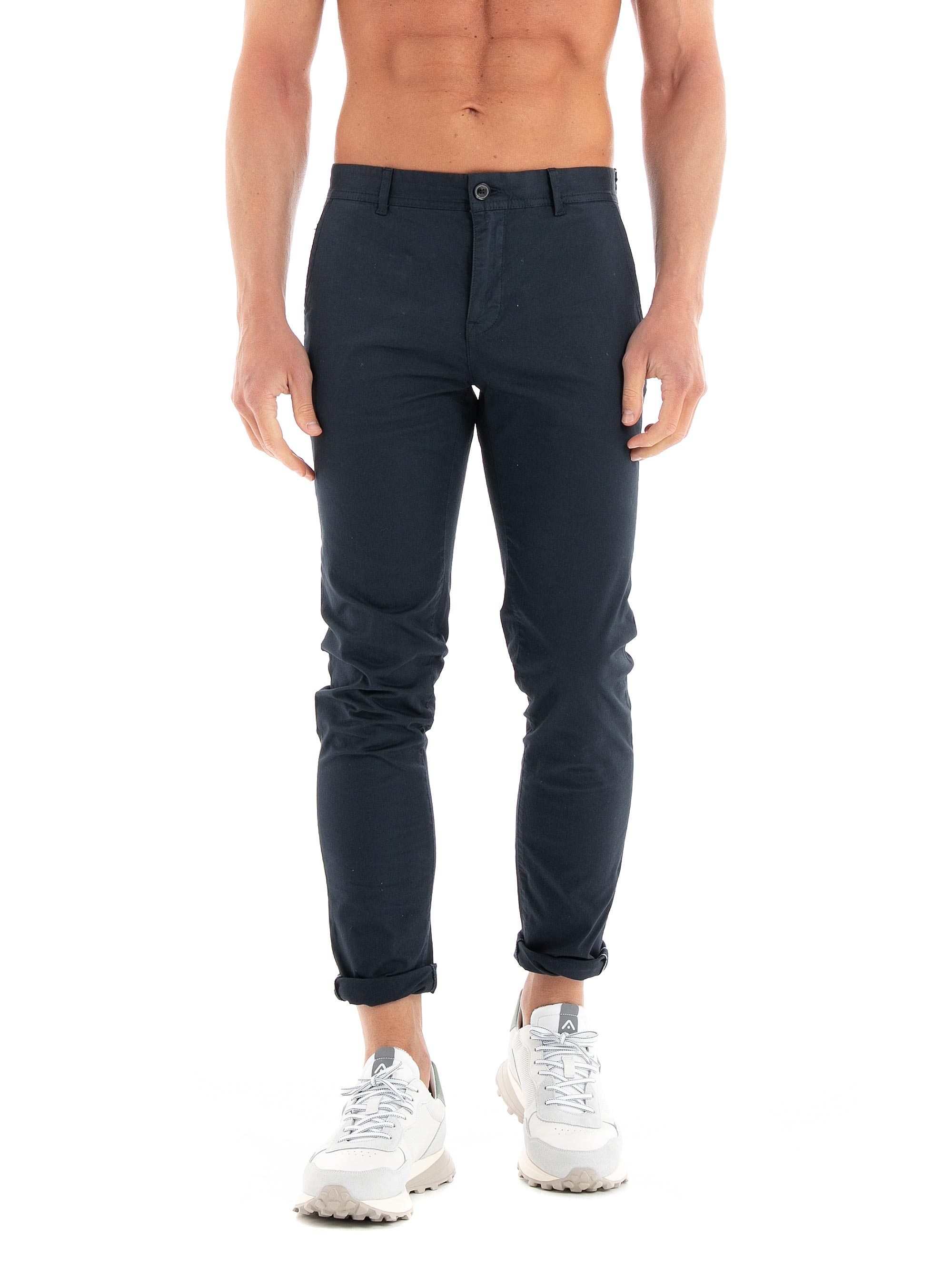 Scotch & Soda Mott- Super Slim Fit Chino Pants - Navy