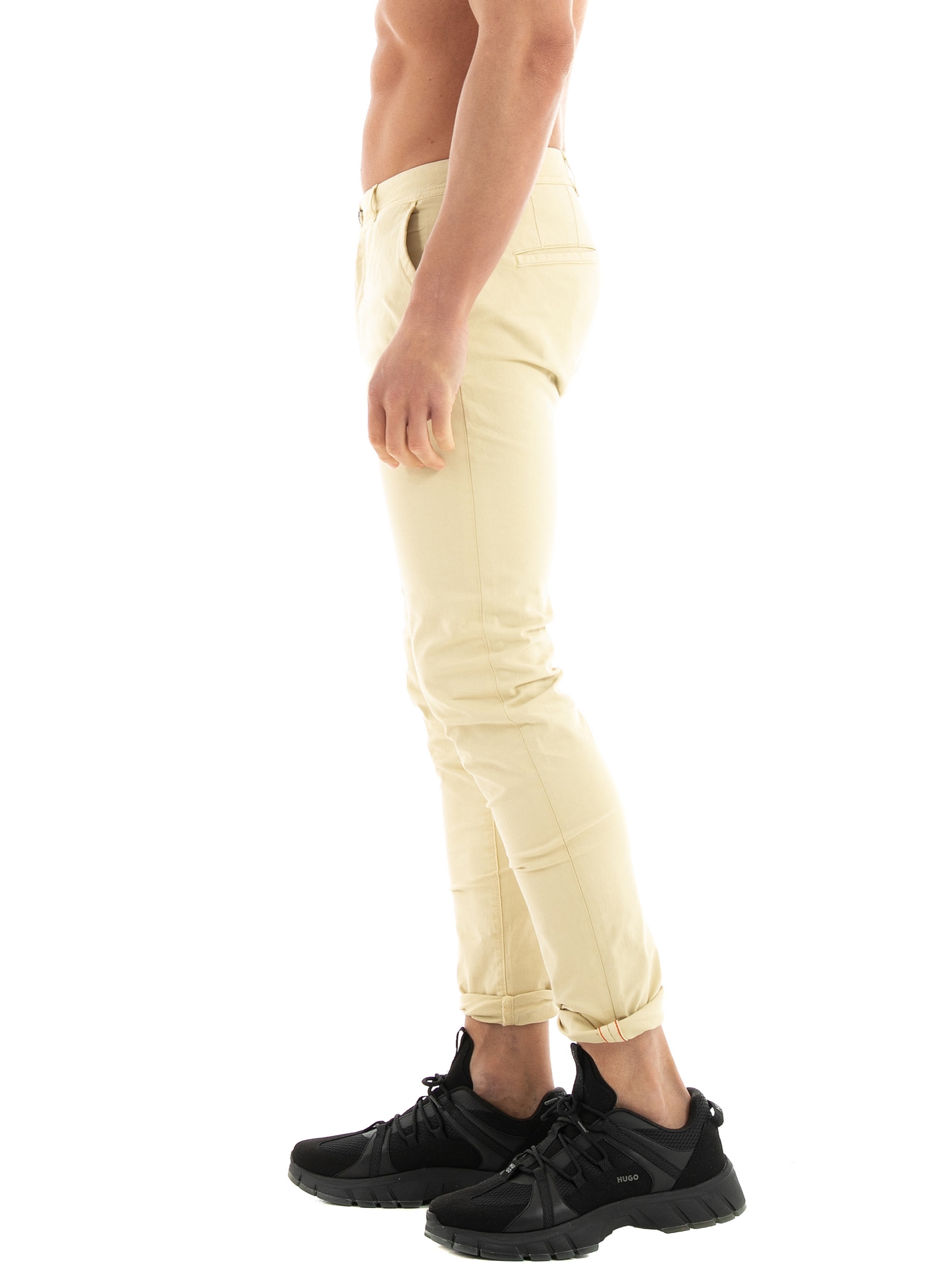 Scotch & Soda Mott- Super Slim Fit Chino Pants - Light Beige