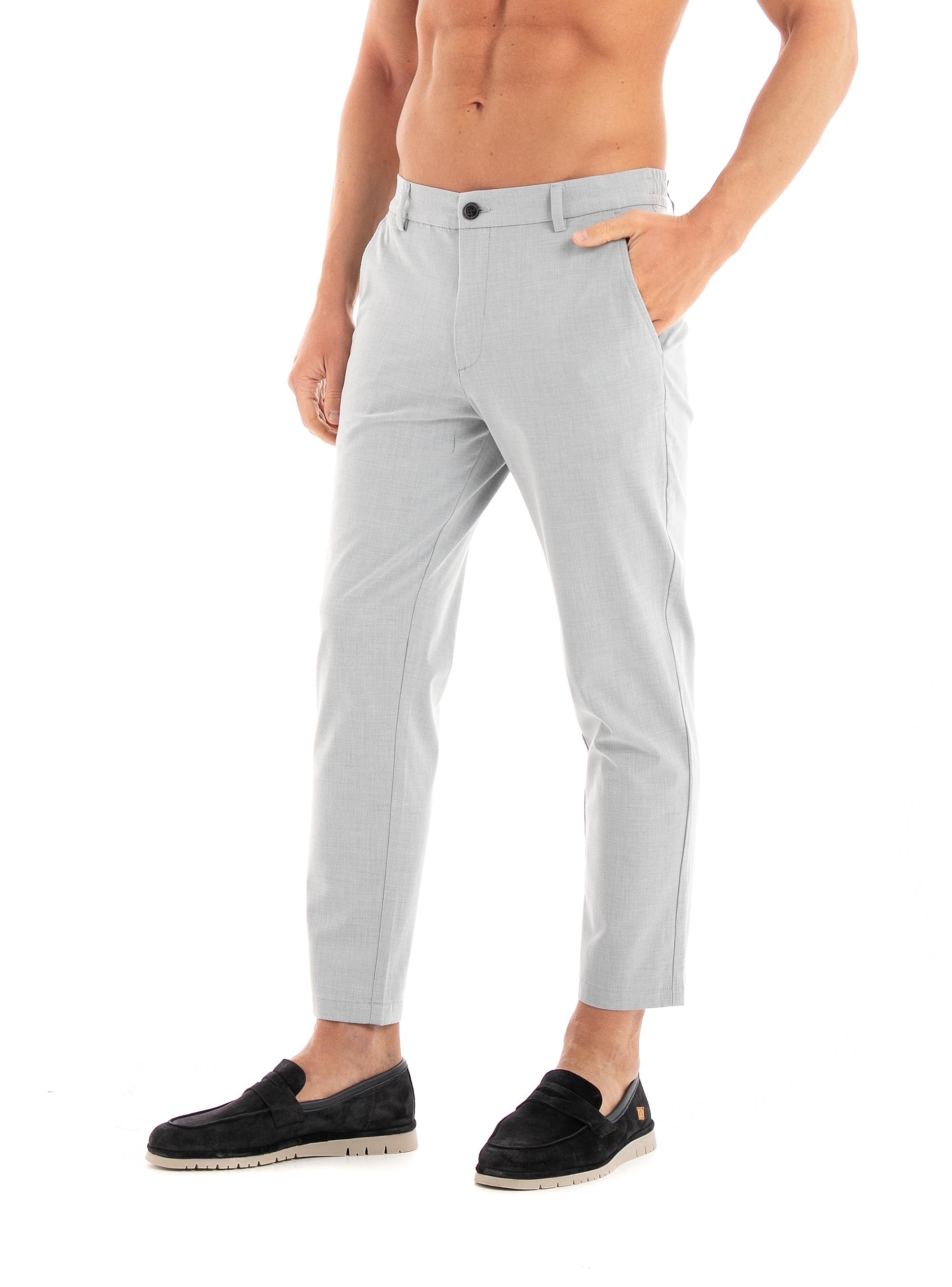 Jack & Jones Ollie Benji Dek Pants - Grey