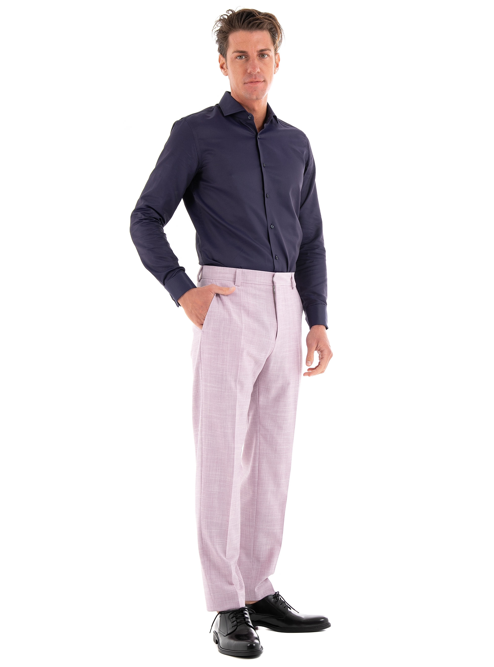 HUGO Modern Fit Trousers Teagan231X - Pale Pink
