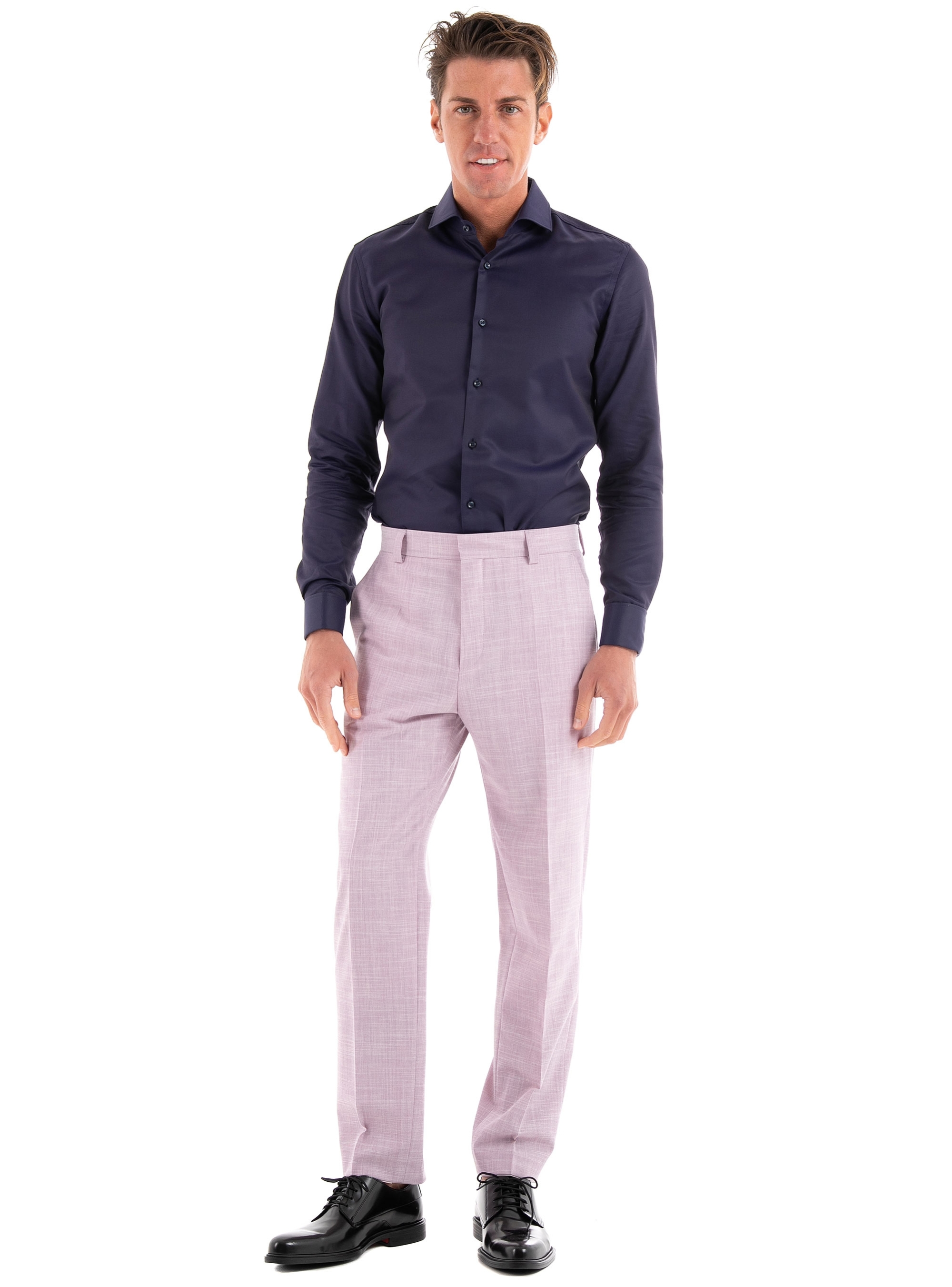 HUGO Modern Fit Trousers Teagan231X - Pale Pink