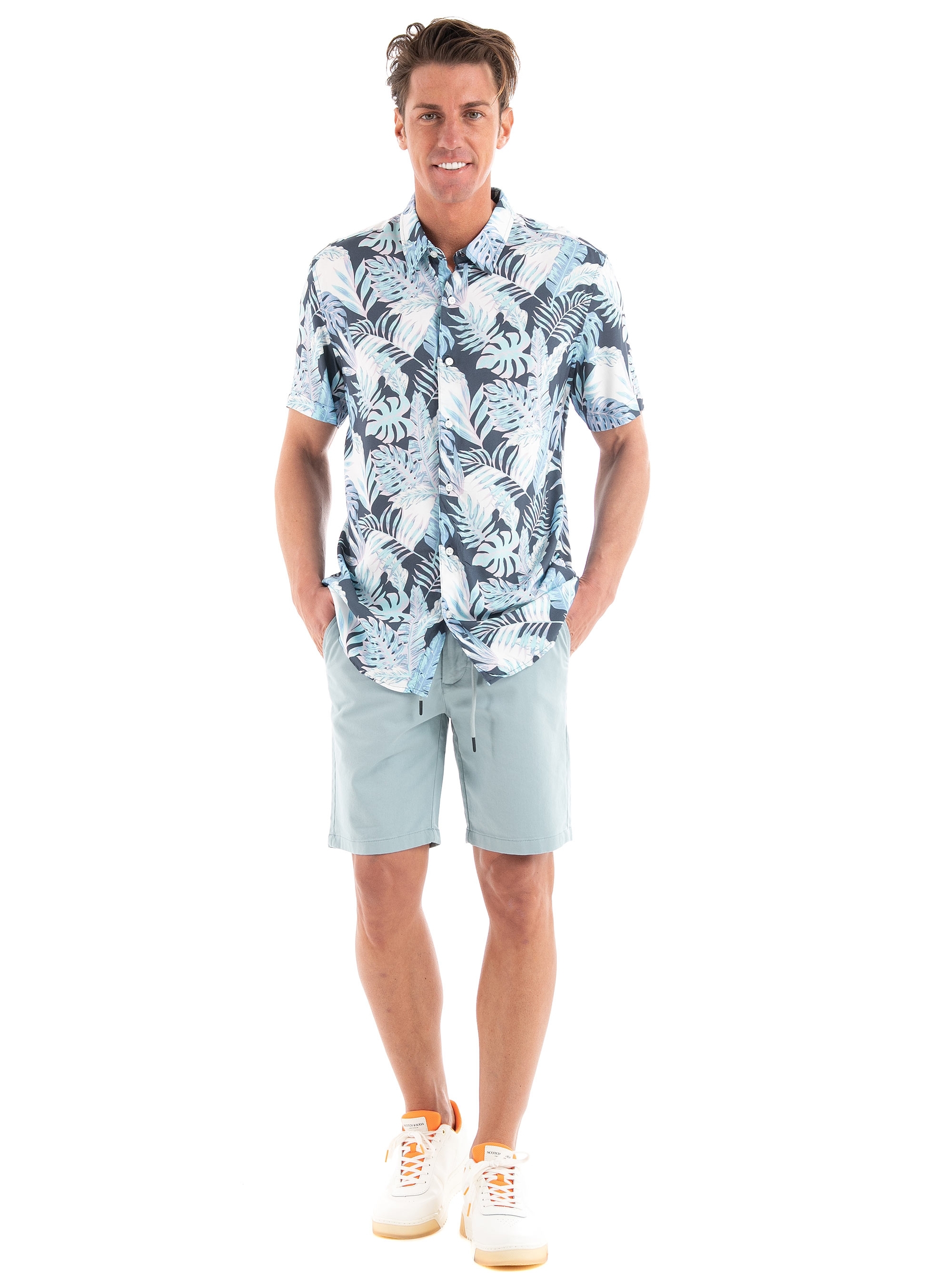 Guess Eco Rayon Tropical Shirt - Printed