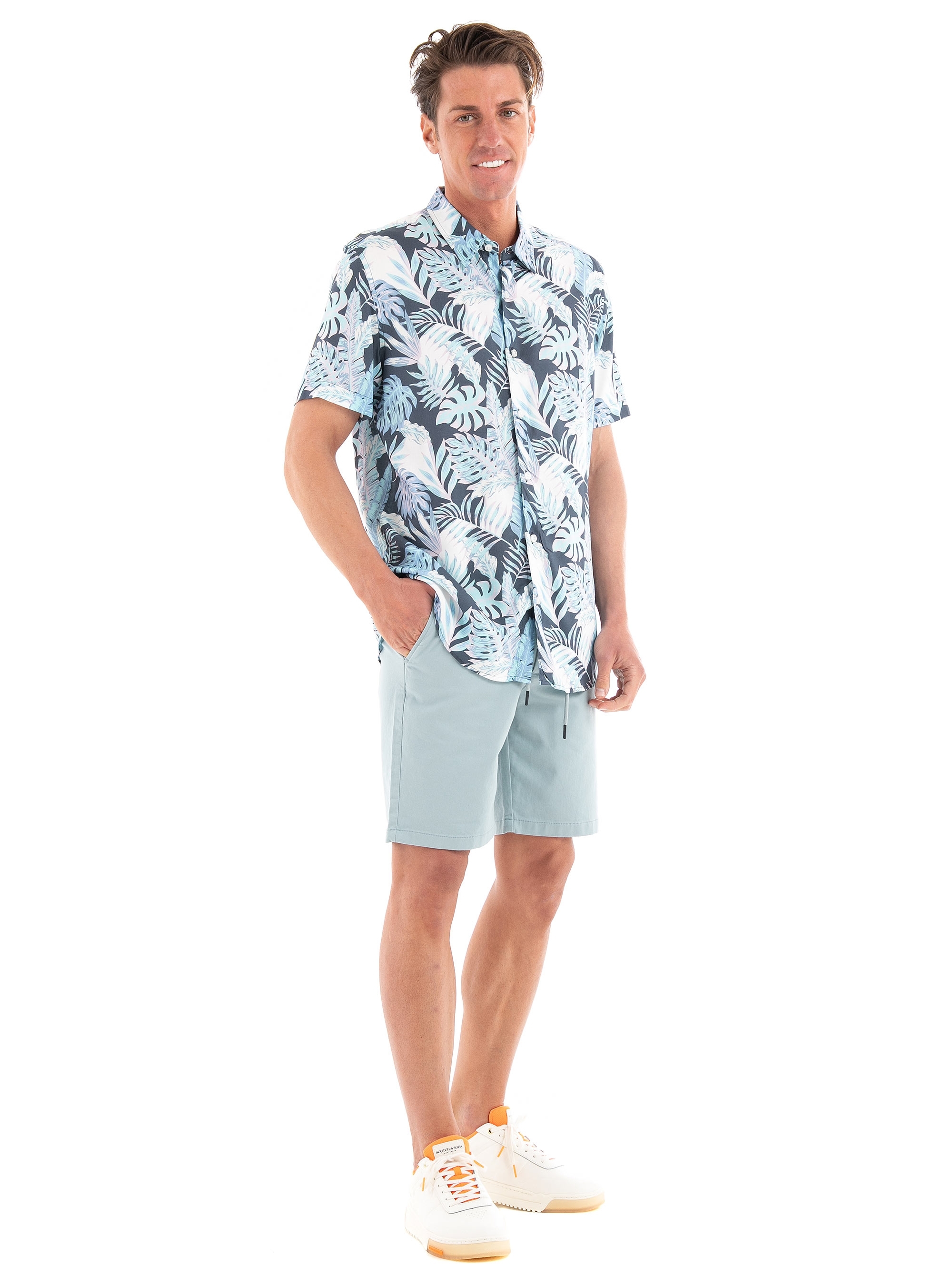 Guess Eco Rayon Tropical Shirt - Printed