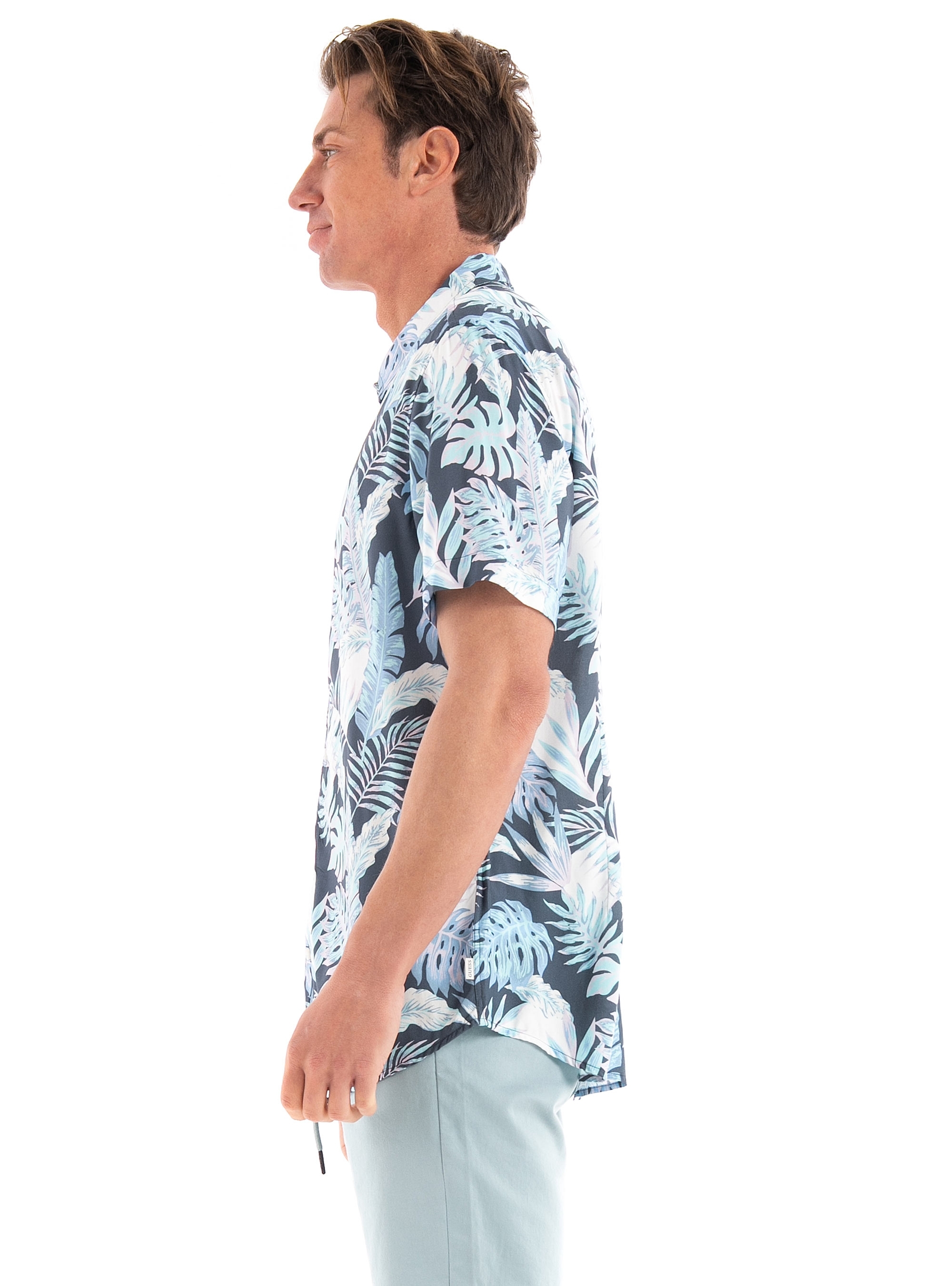 Guess Eco Rayon Tropical Shirt - Printed