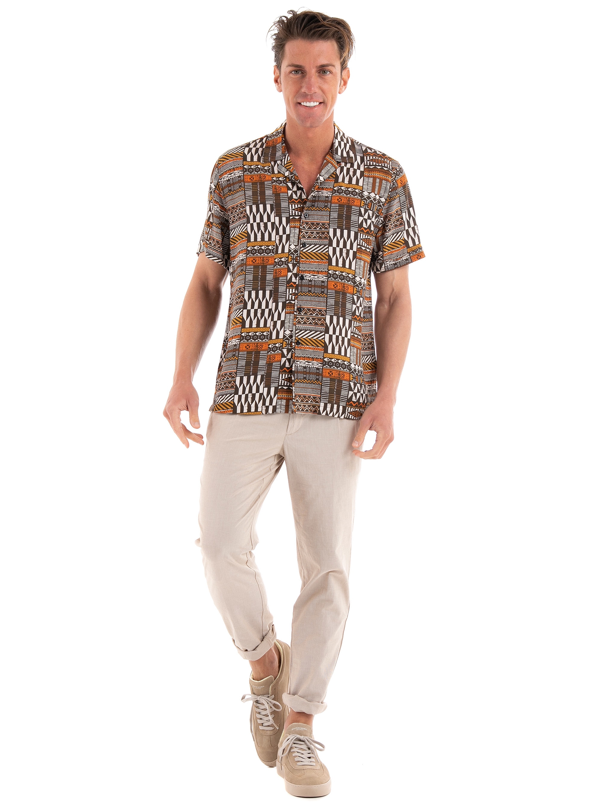 Gianni Lupo Shirt - Brown