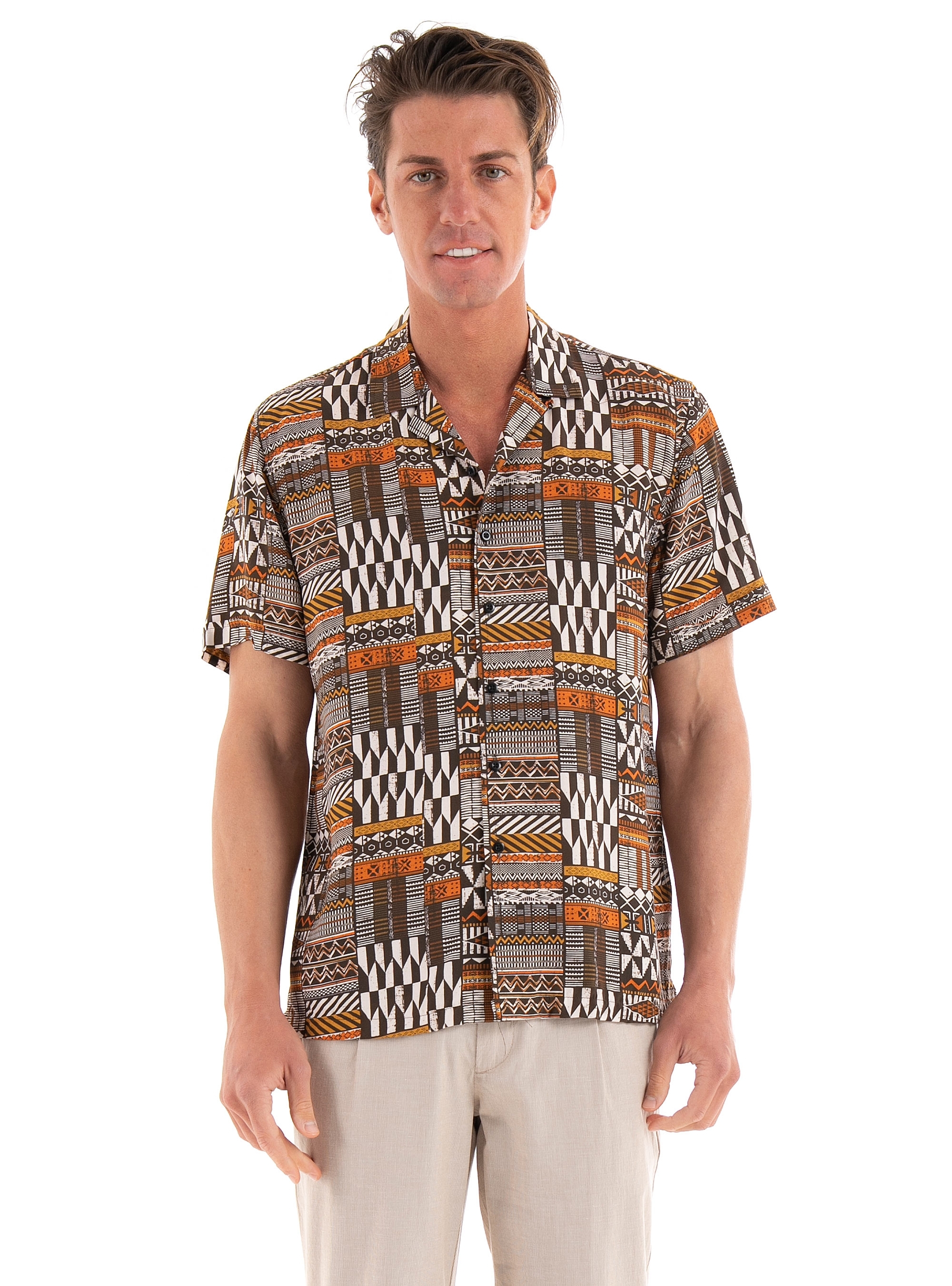 Gianni Lupo Shirt - Brown