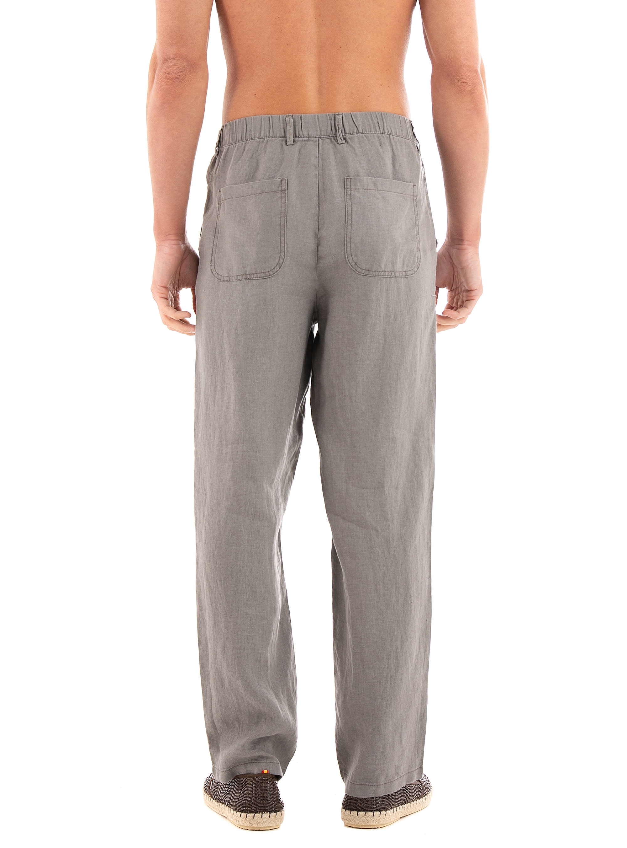 Jack & Jones Karl Matsson Linen Pants - Light Brown