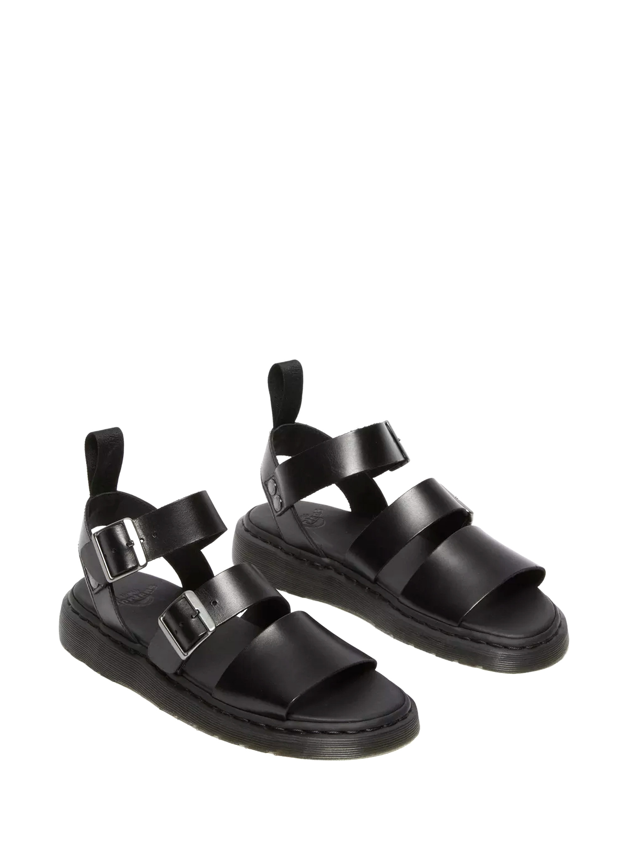 Dr Martens Gryphon Brando Strap Sandals - Black