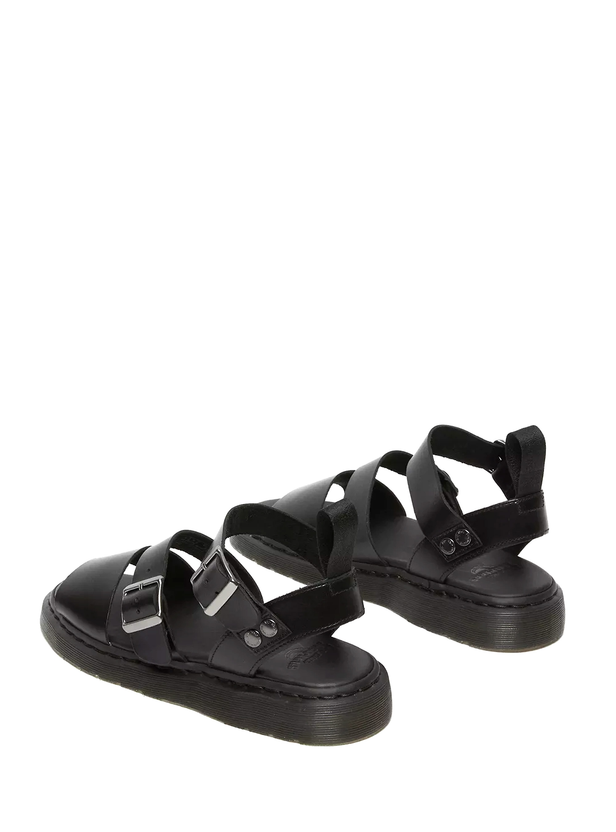 Dr Martens Gryphon Brando Strap Sandals - Black