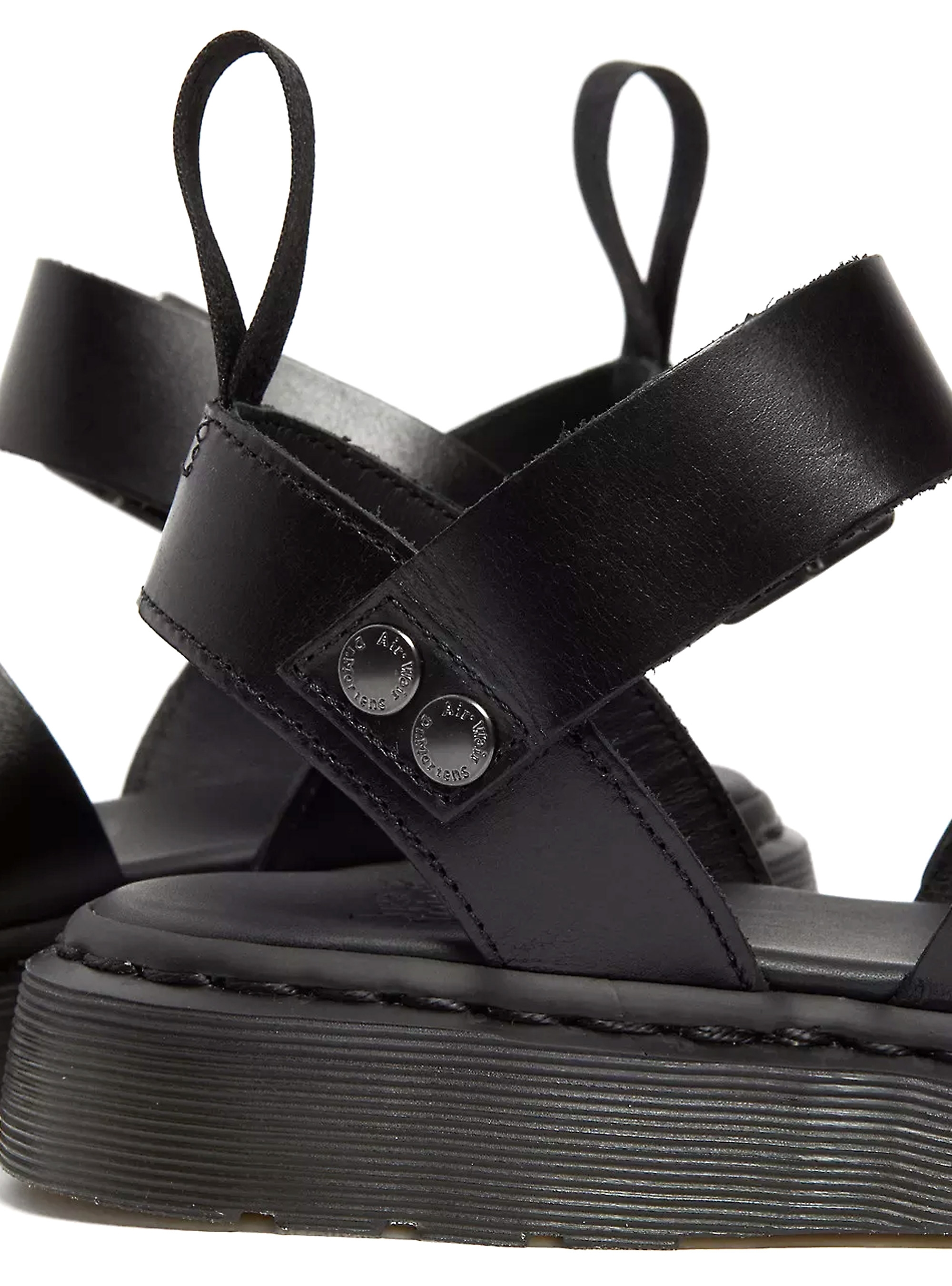 Dr Martens Gryphon Brando Strap Sandals - Black