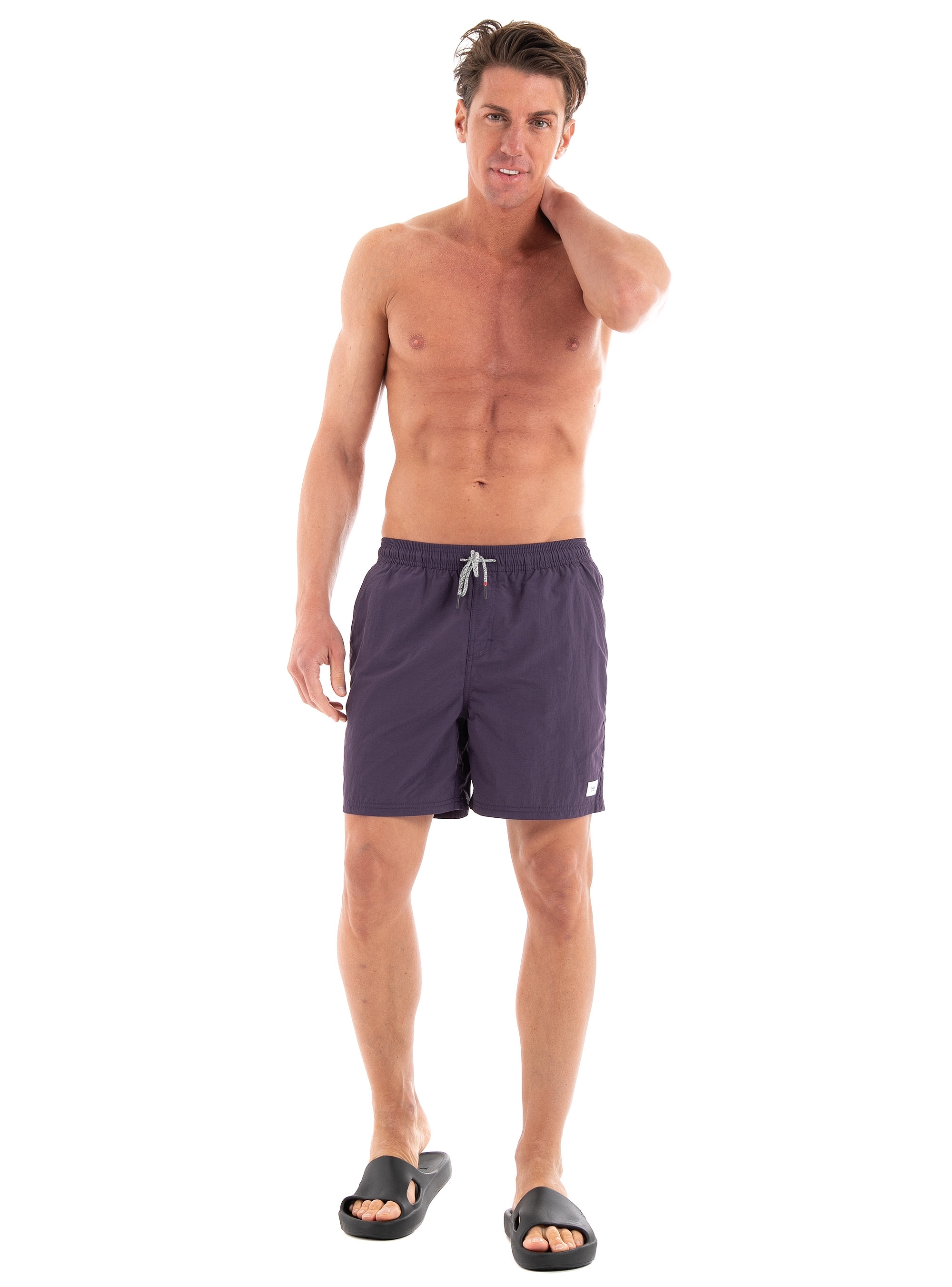 Katin Poolside Volley Swim Shorts - Dark Purple