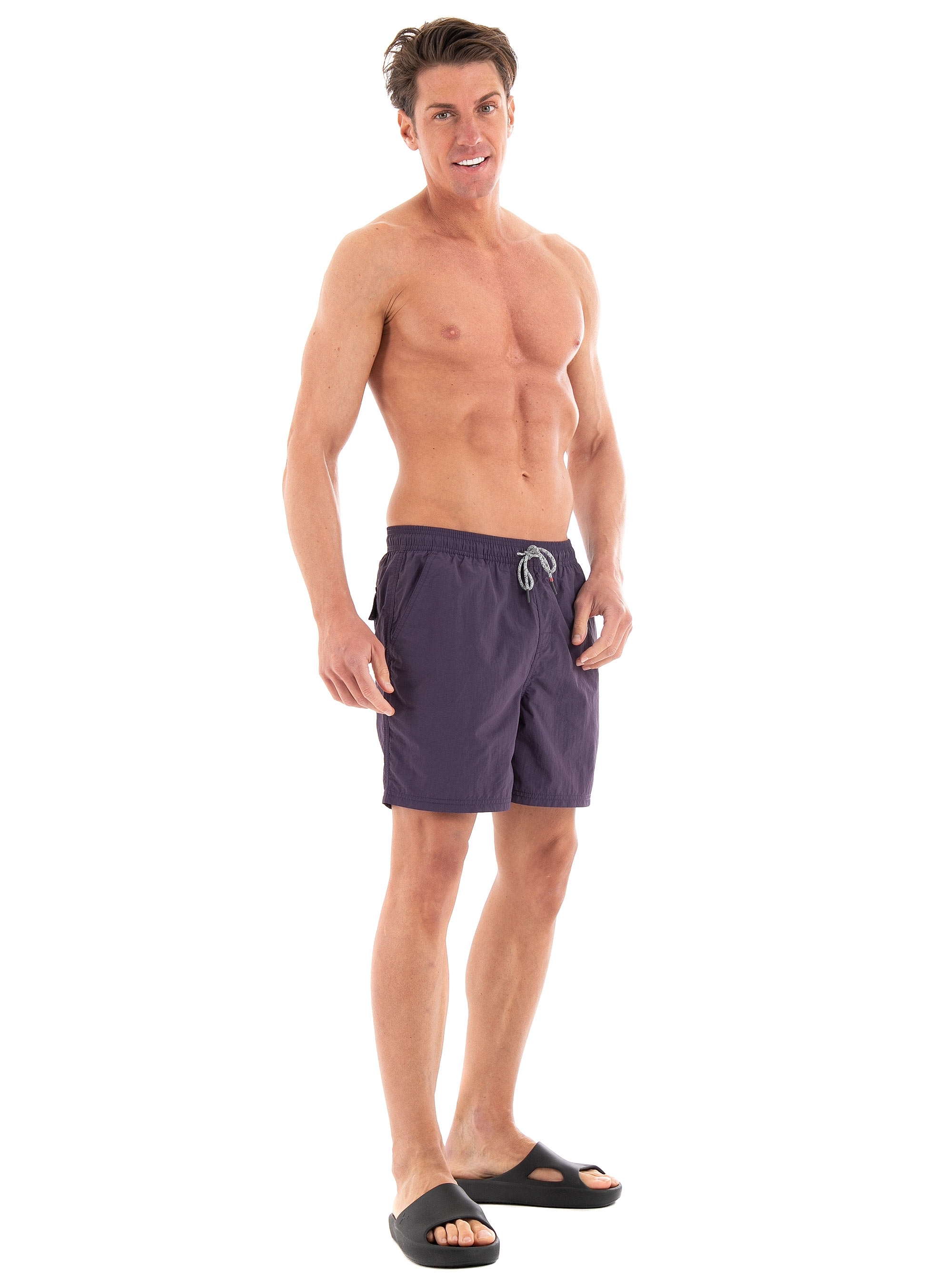 Katin Poolside Volley Swim Shorts - Dark Purple
