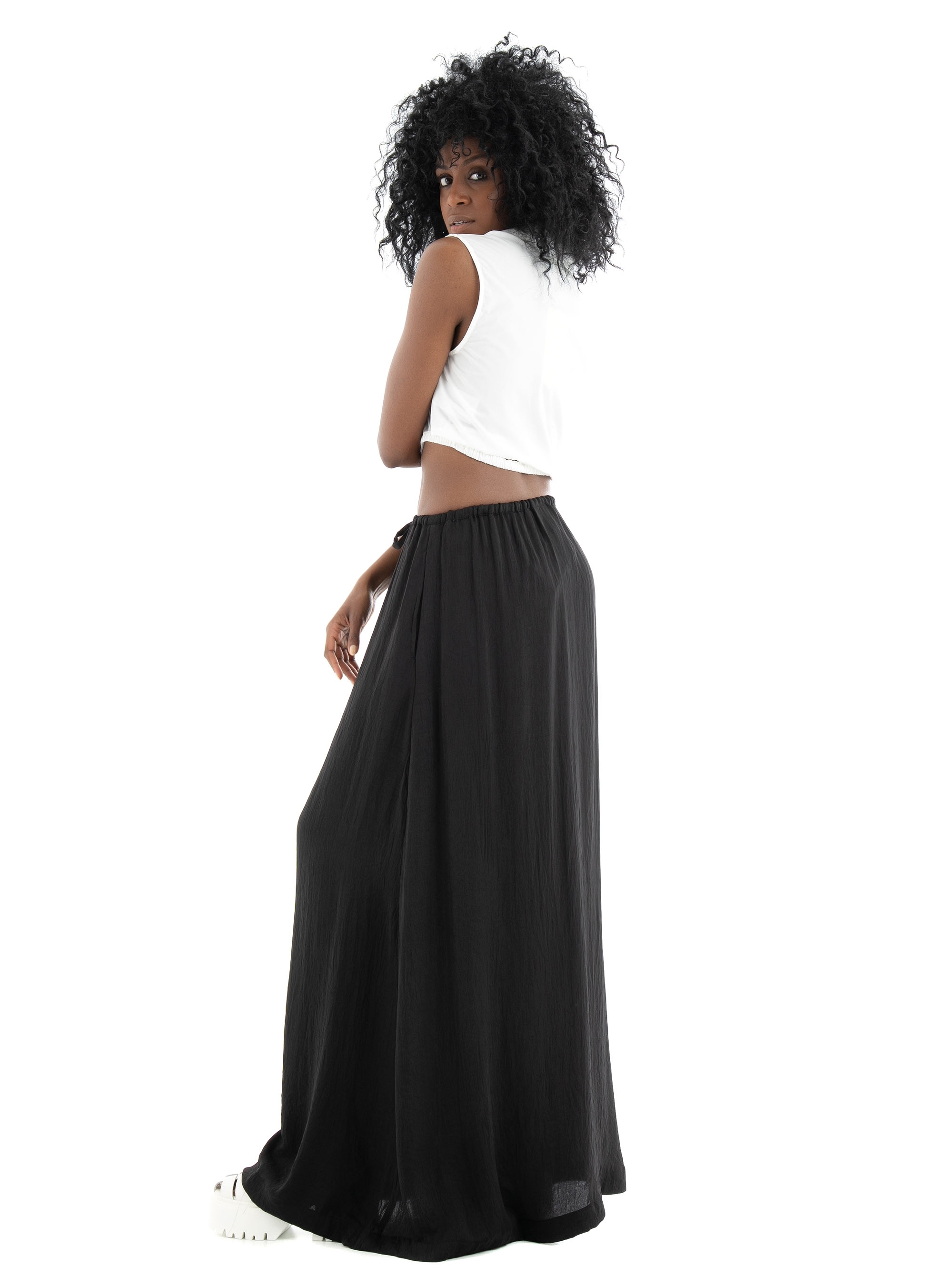 JJXX Roe Mission Cropped Shirt - White